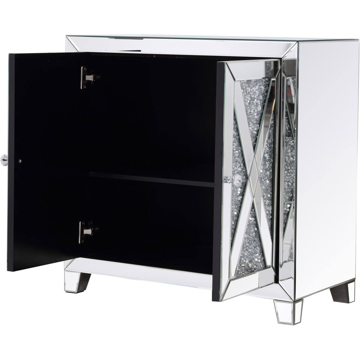 Modern 28" 2 Door Cabinet