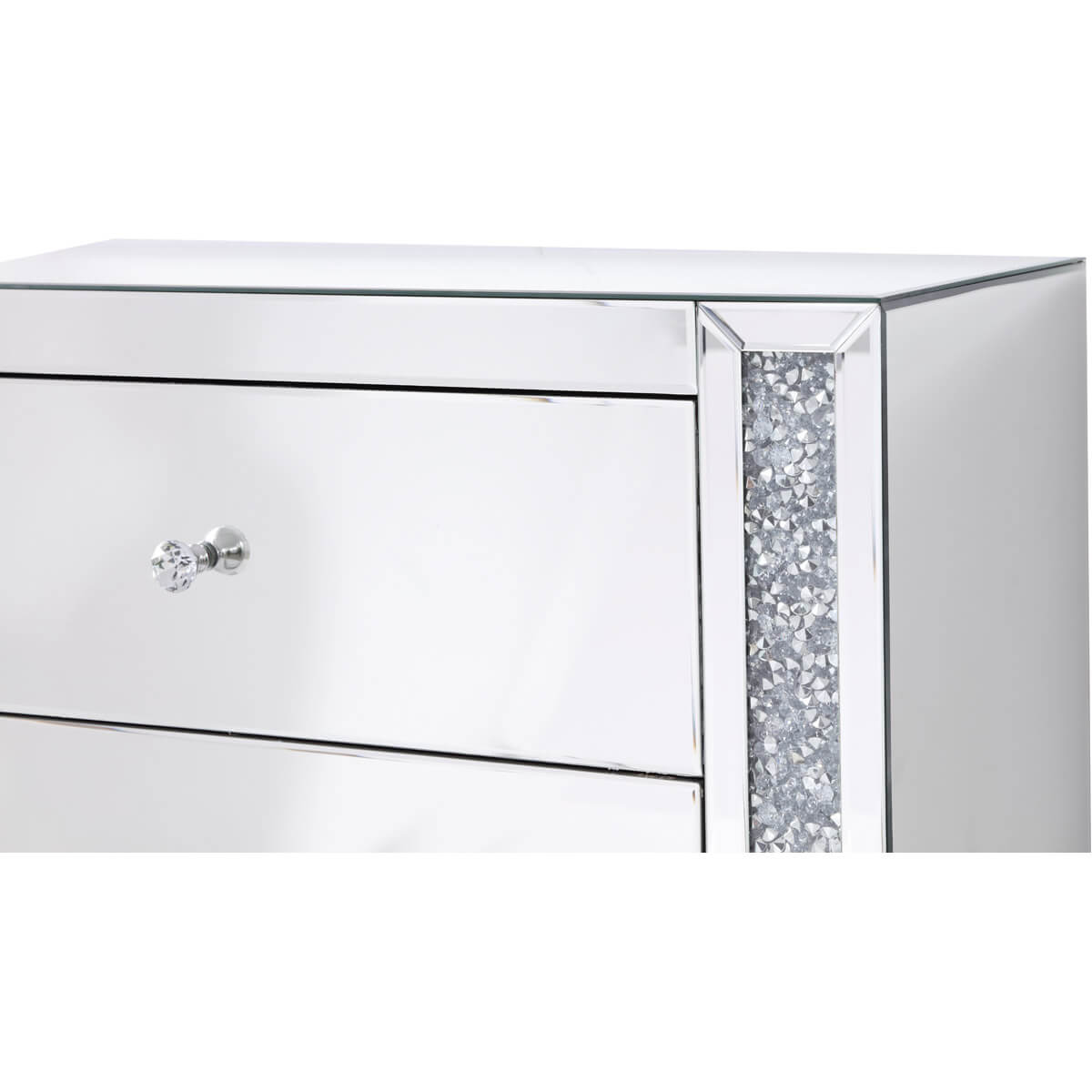 Modern 34" 5 Drawer Cabinet