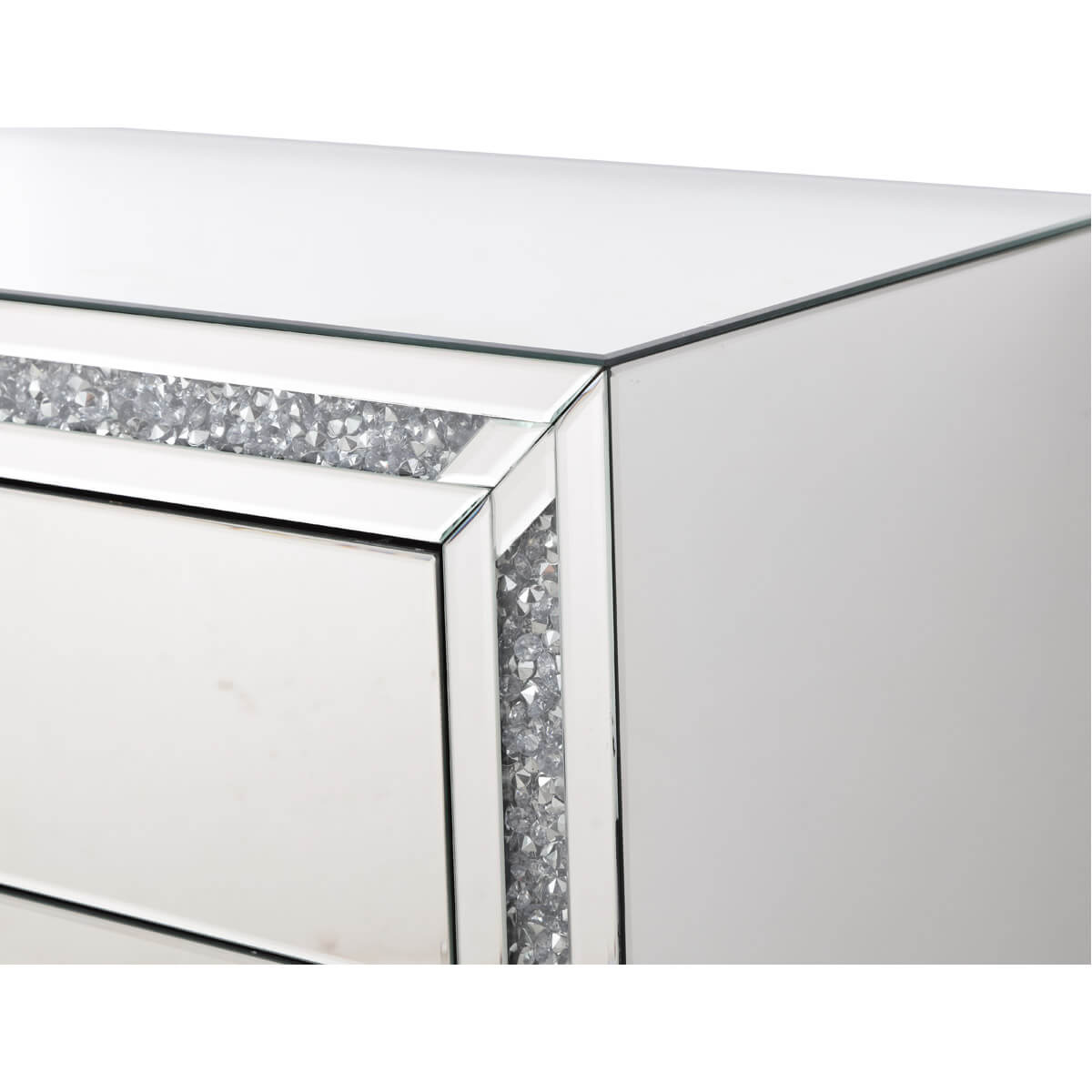 Modern 60" 6 Drawer Cabinet