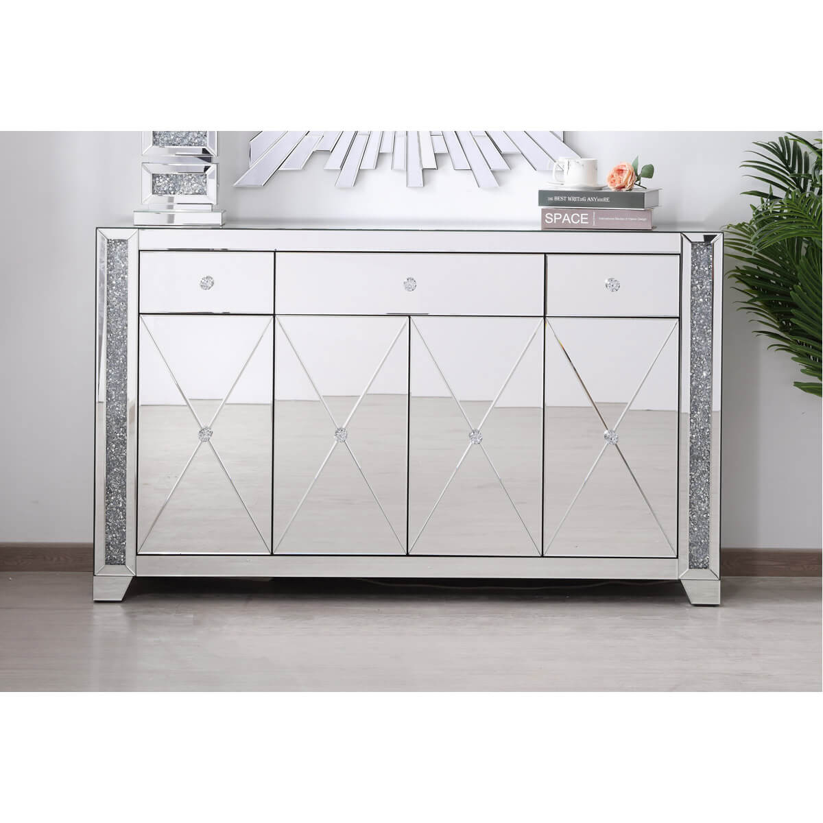 Modern 60" Credenza