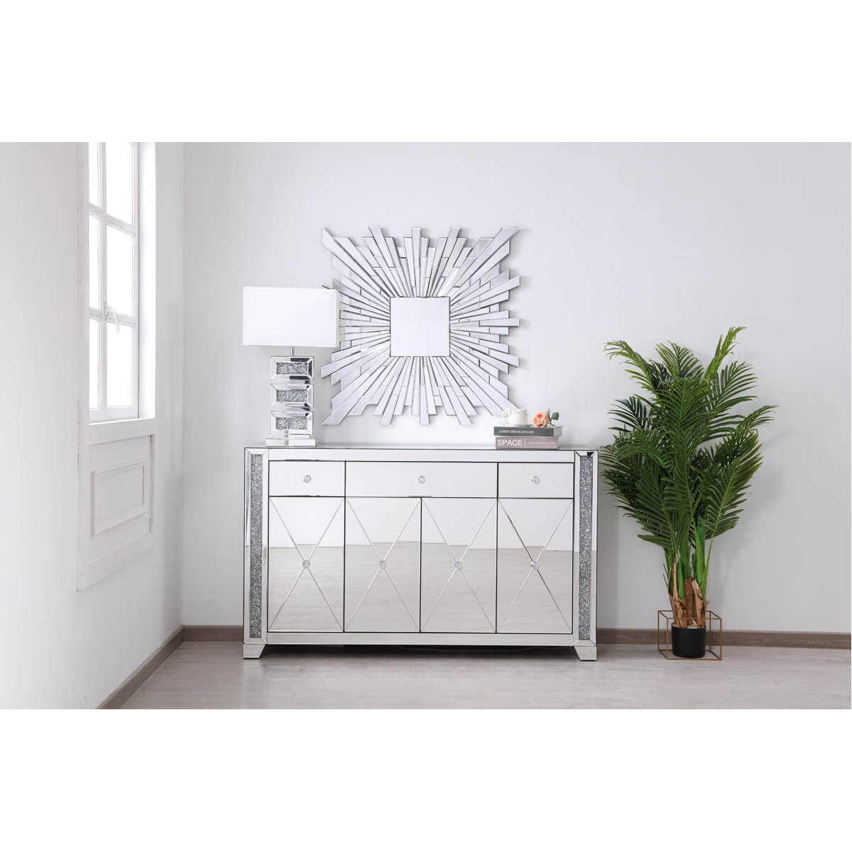 Modern 60" Credenza