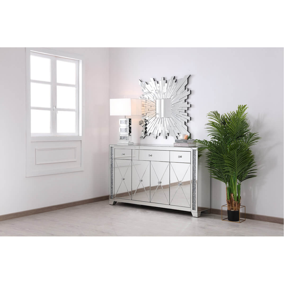 Modern 60" Credenza