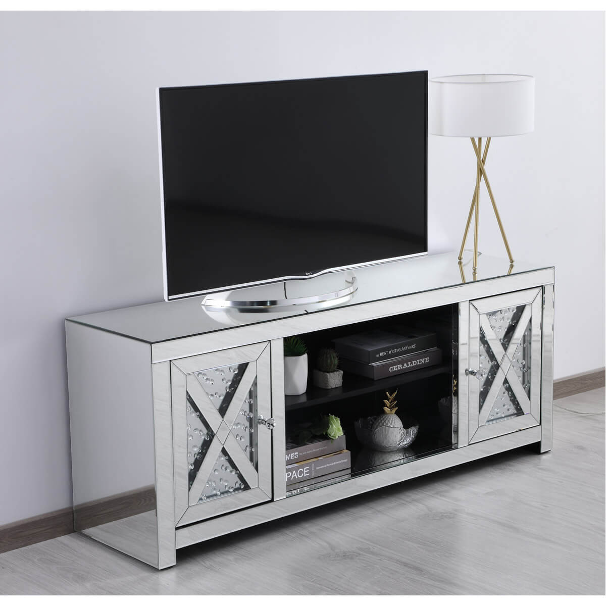 Modern 59" TV Stand, Composition 2