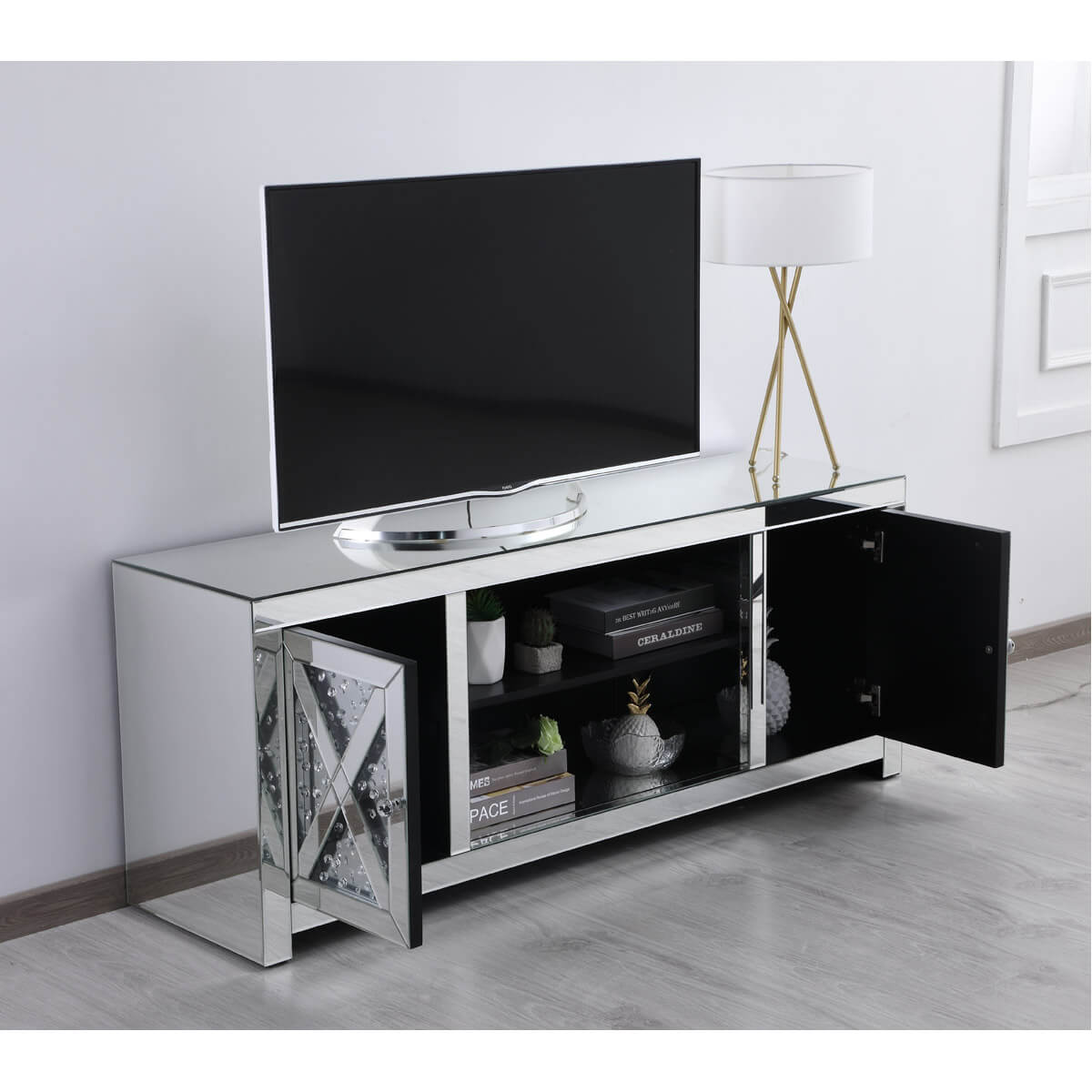 Modern 59" TV Stand, Composition 2