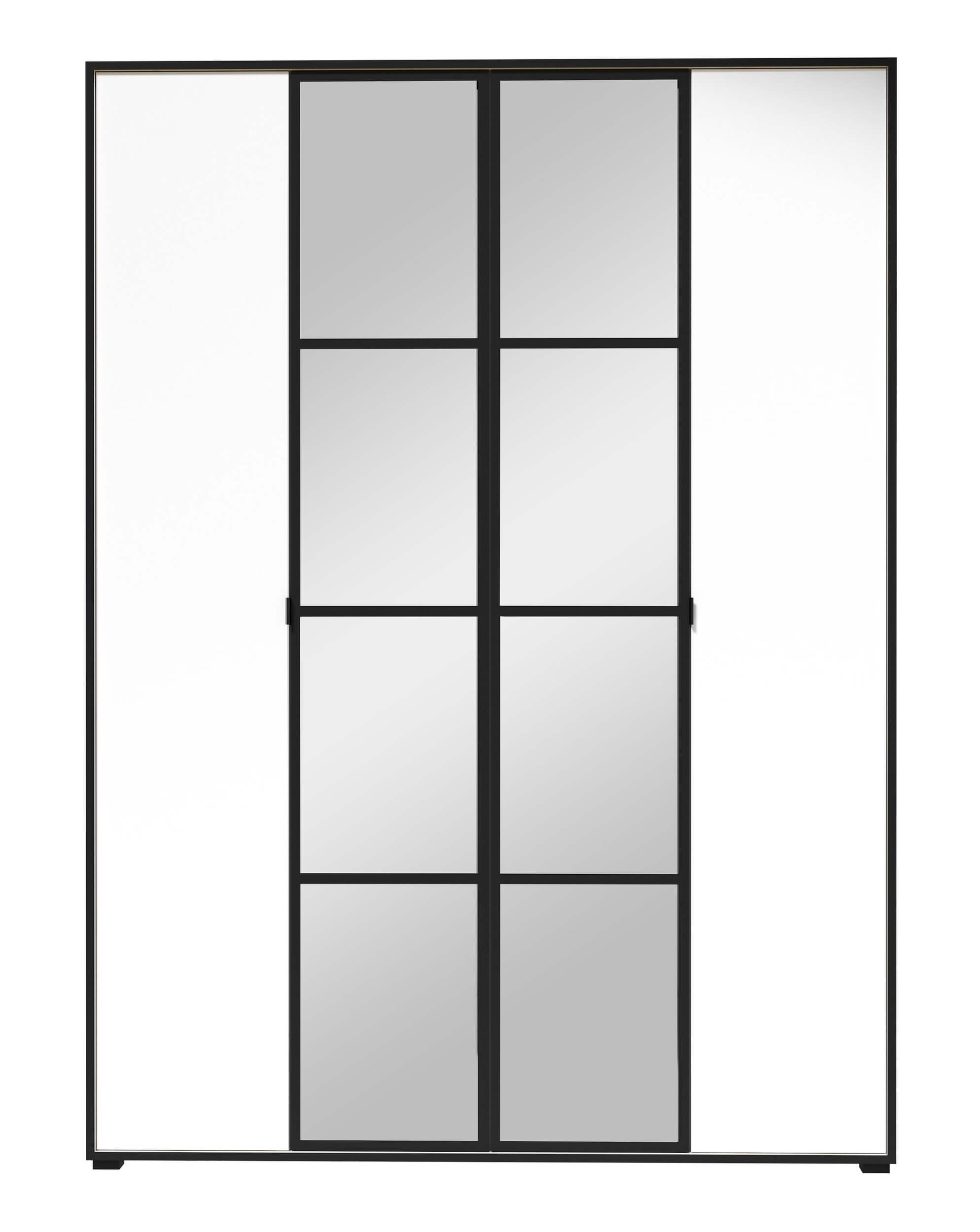 Manhattan 71" Wardrobe Cabinet w/Glass Doors
