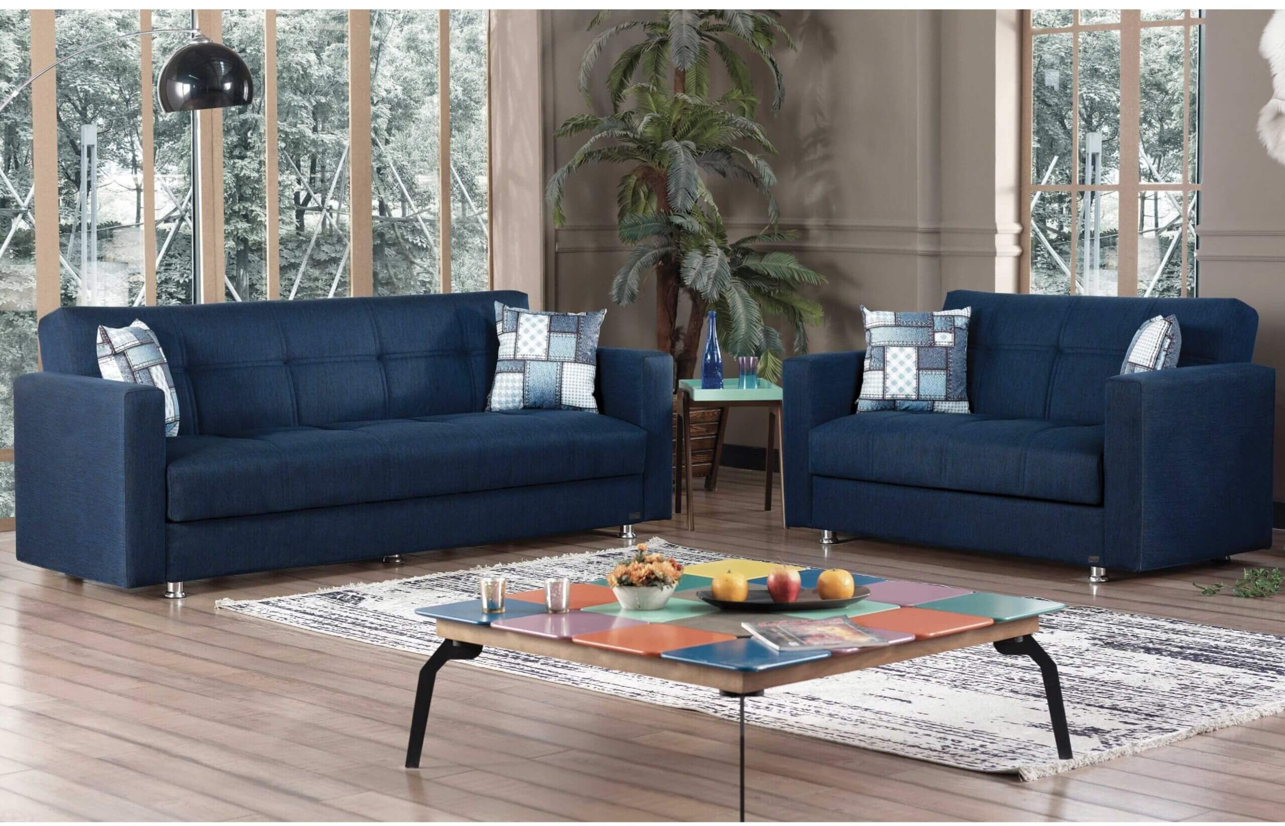 Miami Fabric Storage Sofabed