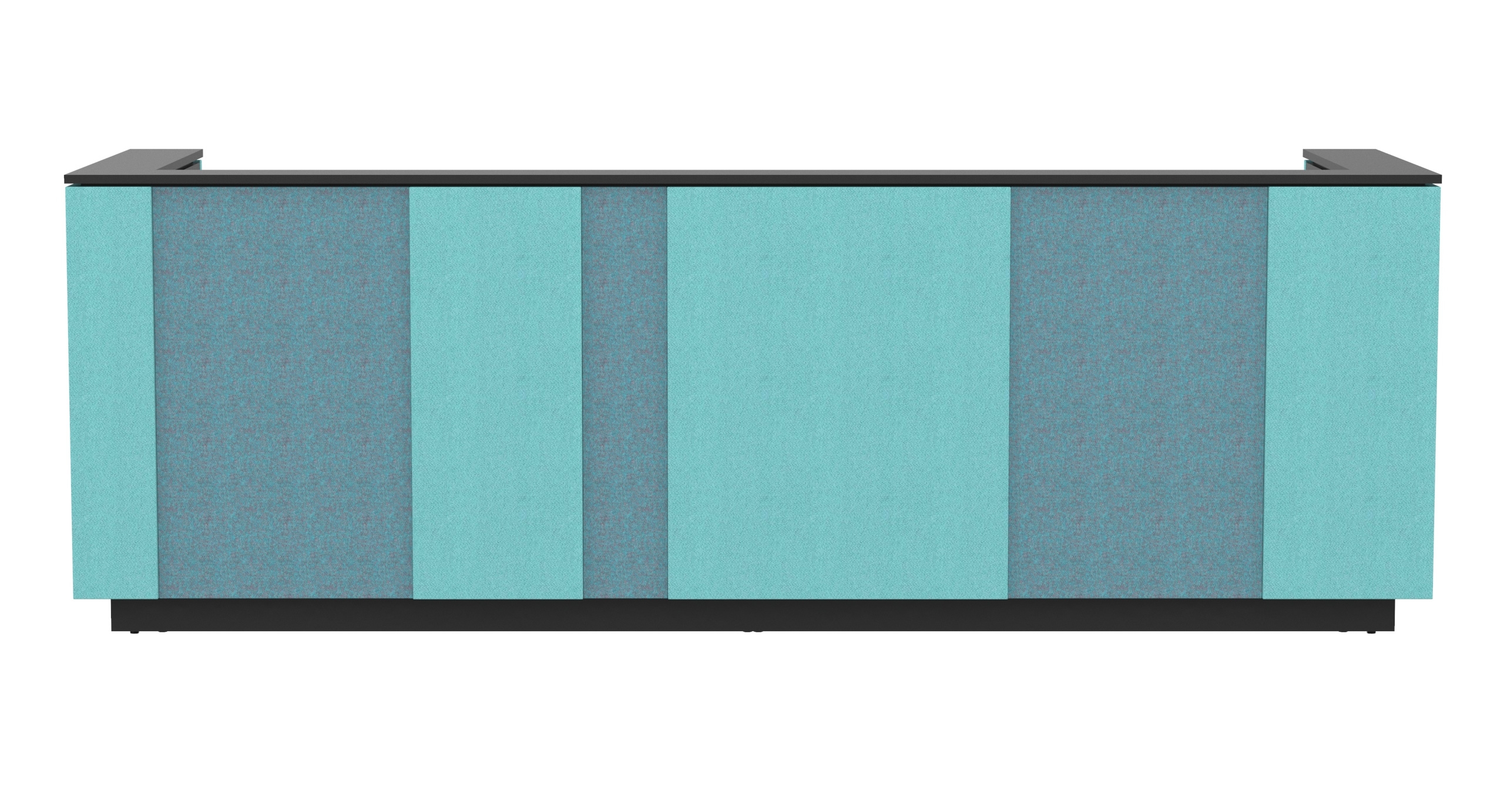 Domino 126" Reception Desk