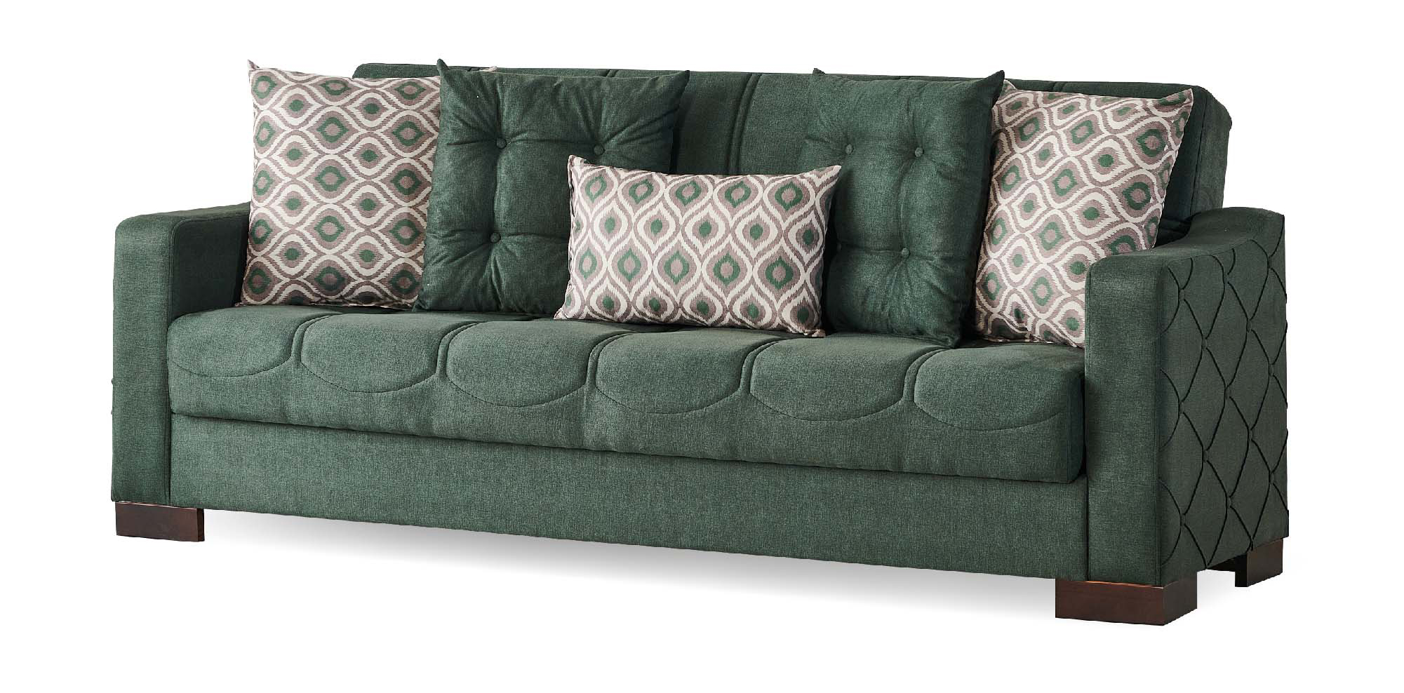 Midyat Woven Microsuede Living Room Set