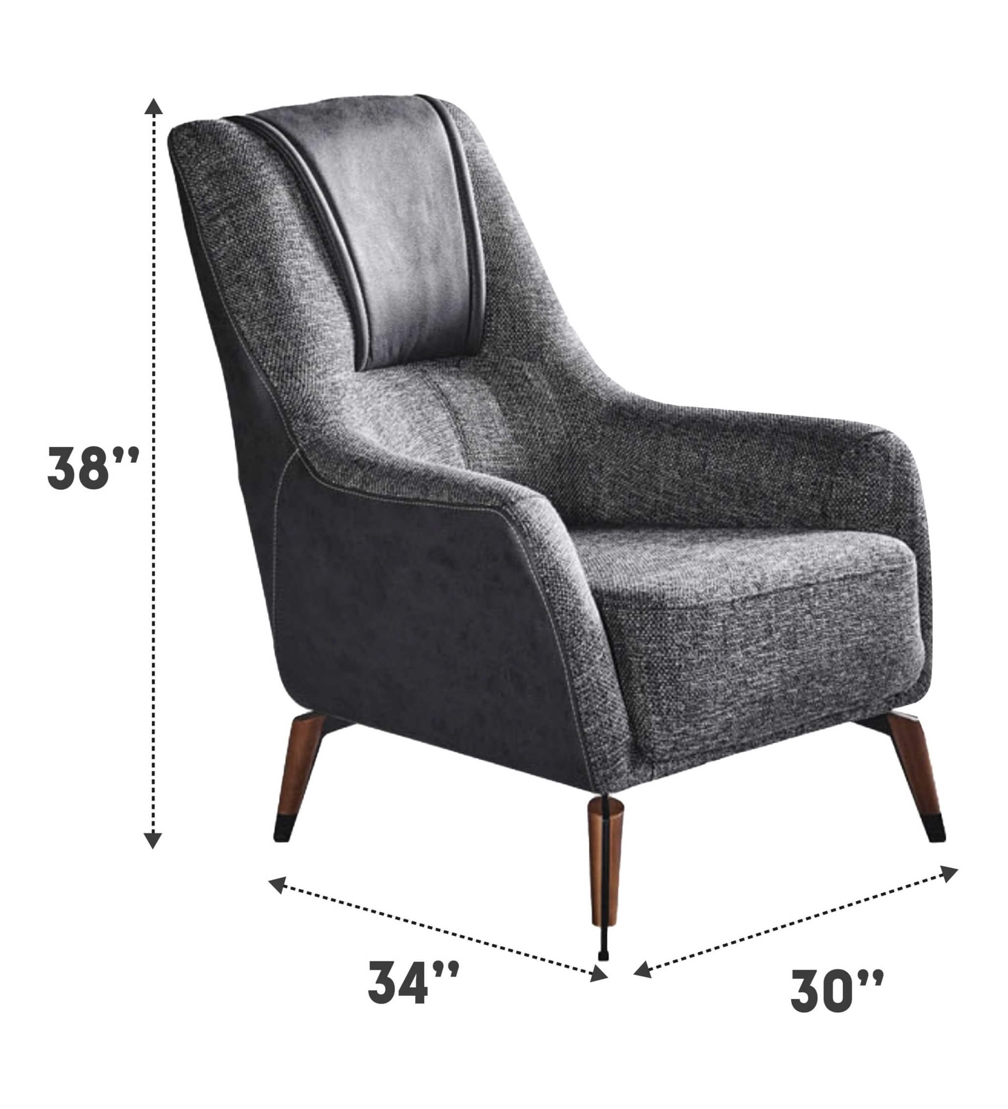 Milan Fabric Living Room Set