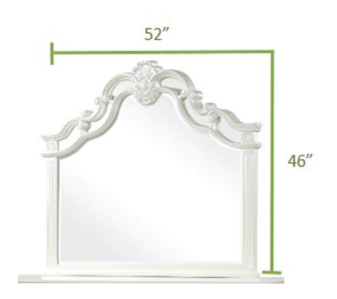 Milan Wood Veneer Mirror