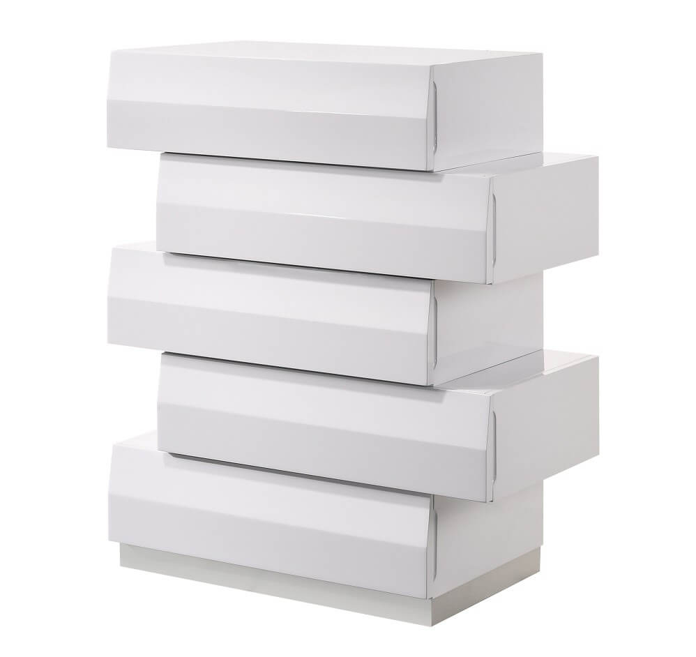 Milan Bedroom Set in White