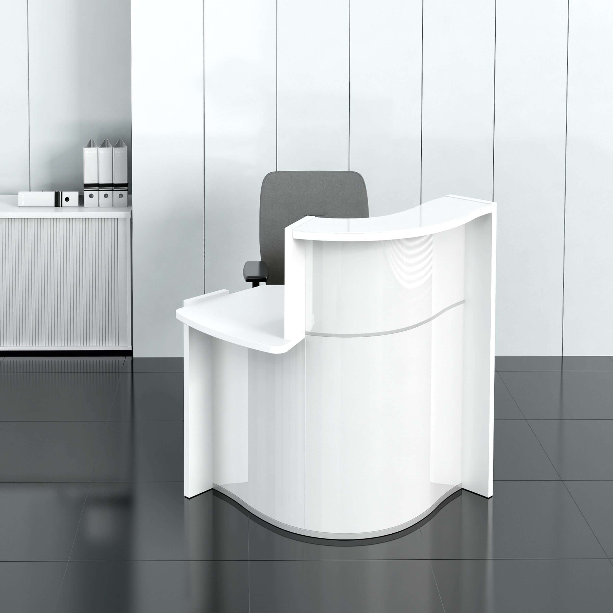 mdd Wave Reception Desk - Hague Dental Supplies