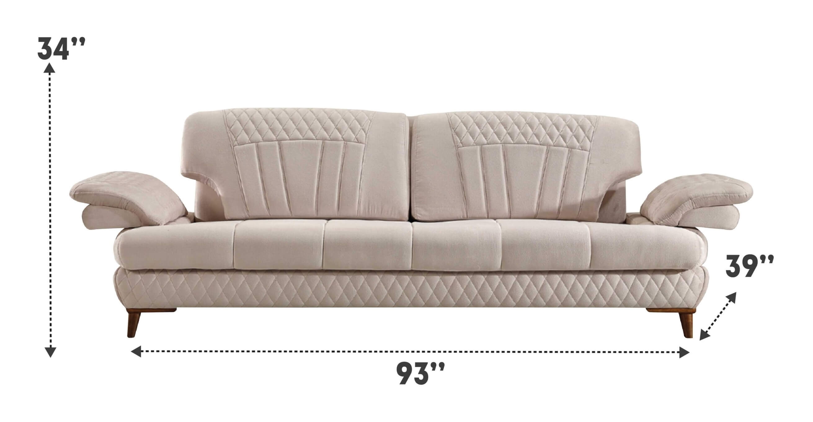 Mira Fabric Sofabed