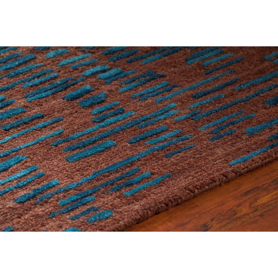 Misty Wool Rectangular Handmade Rug, 7'9" x 10'6"