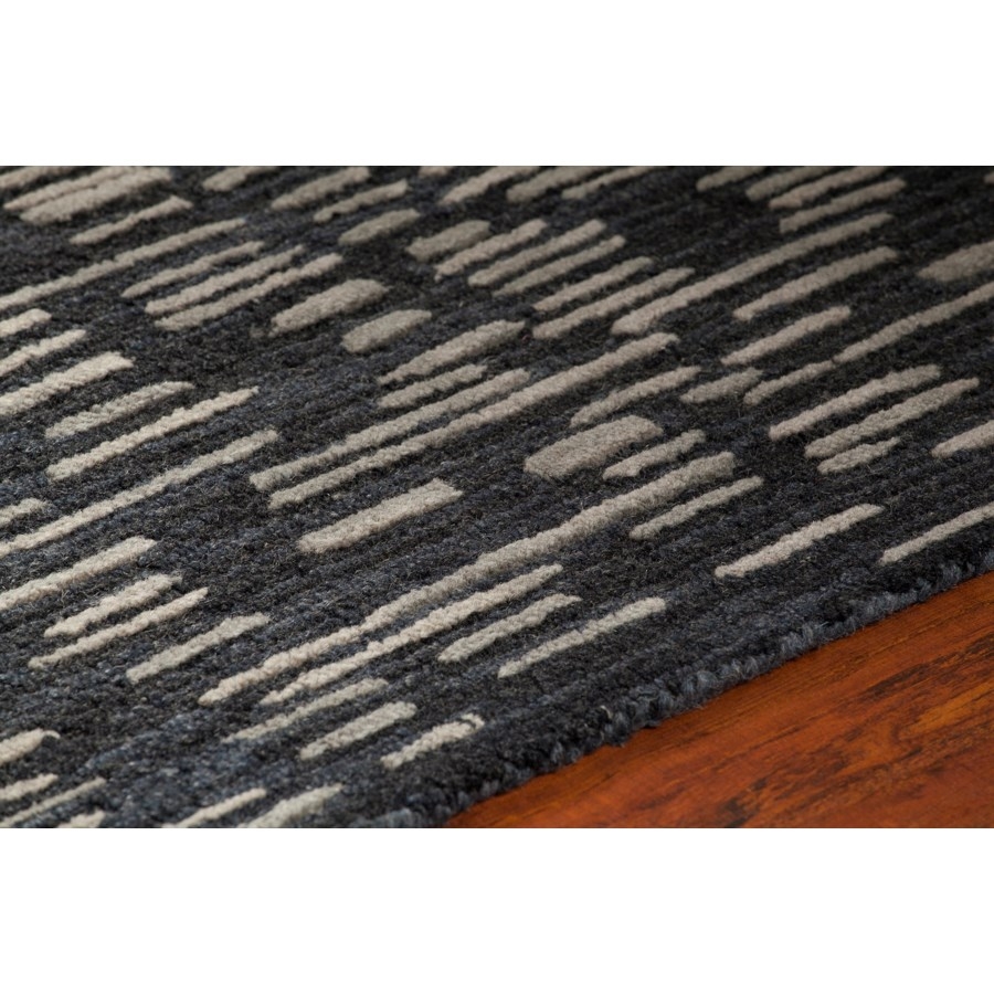 Misty Wool Rectangular Handmade Rug