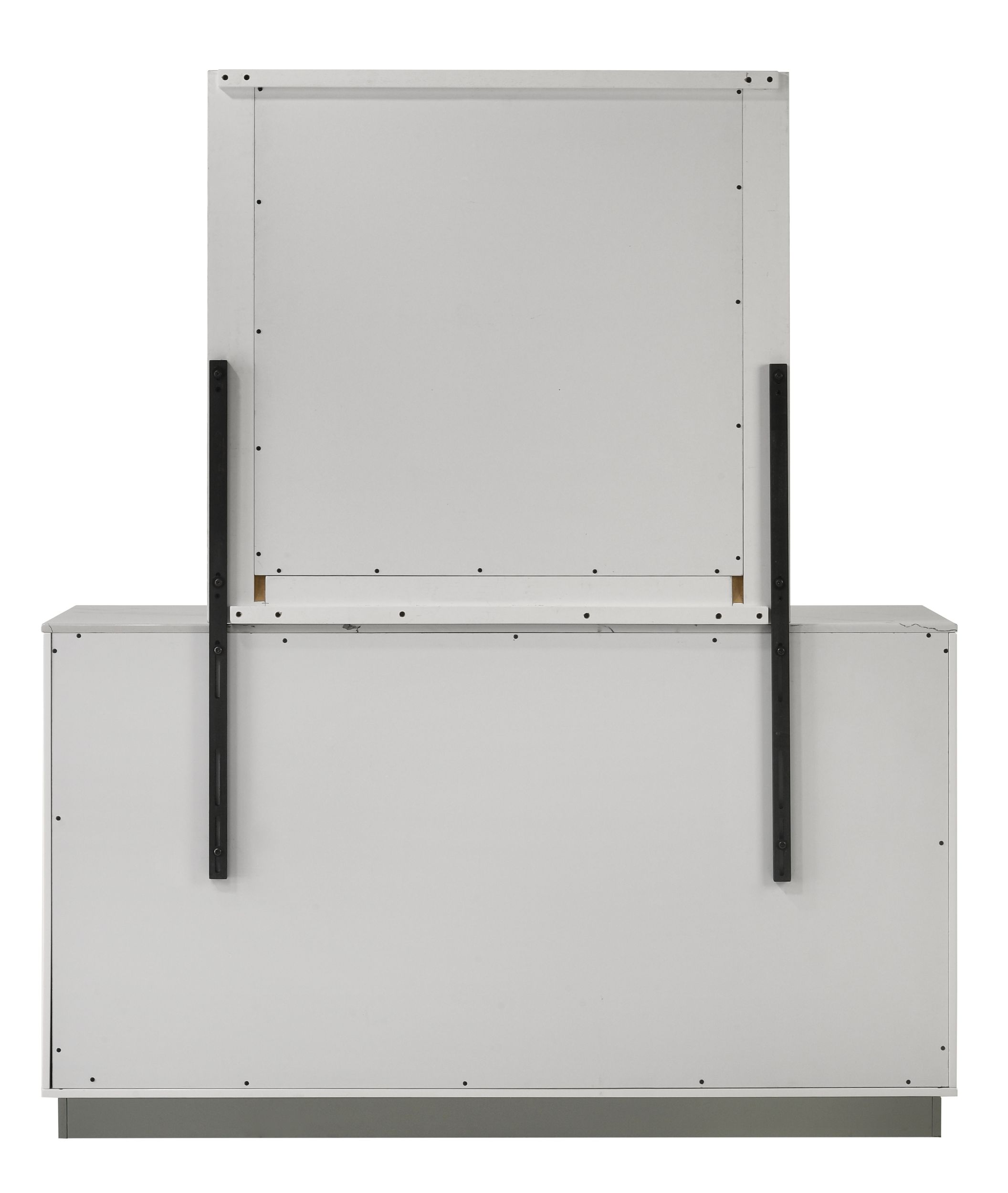Mist Wood Double Dresser w/6 Drawers