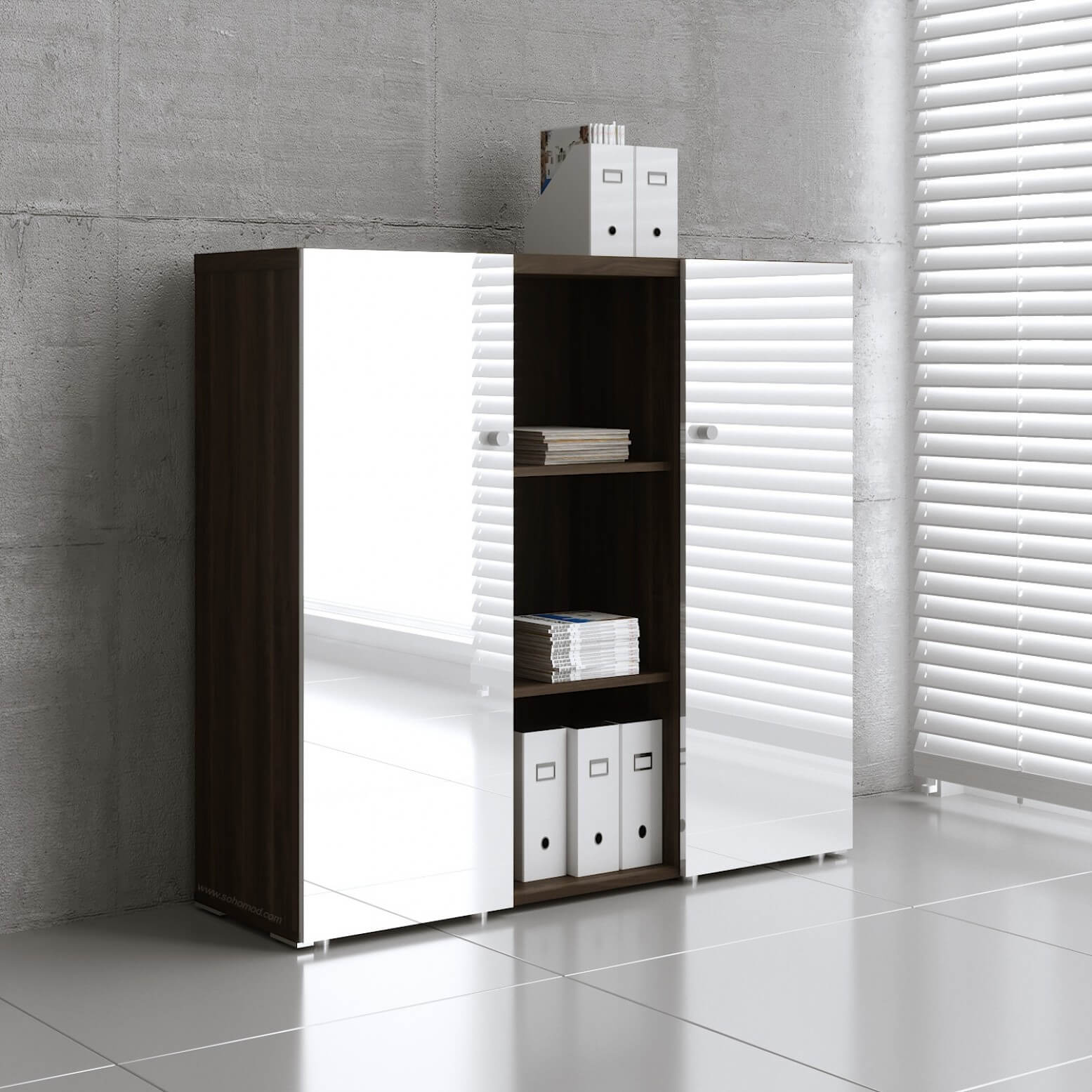 Mito Office Cabinet w/2 Doors