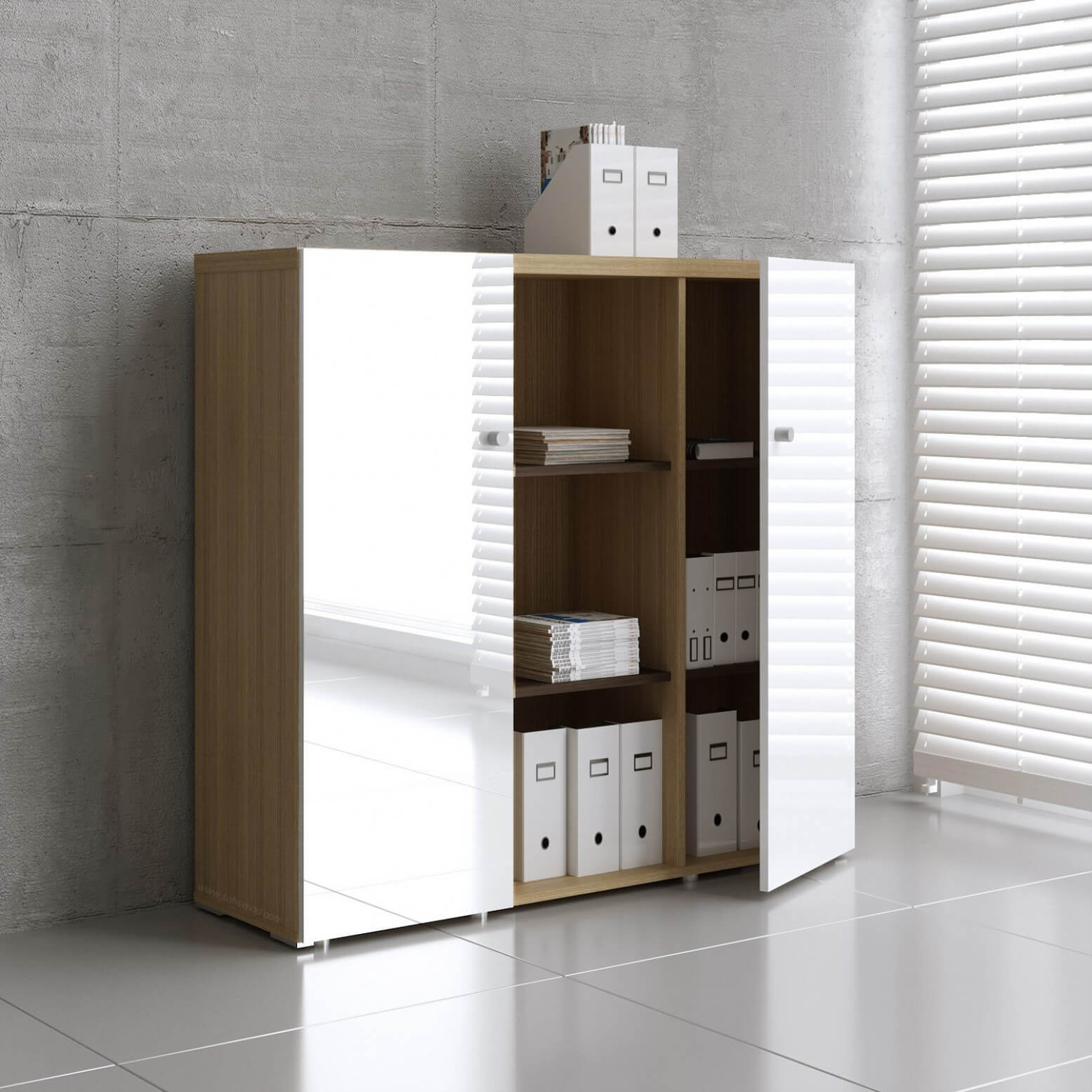Mito Office Cabinet w/2 Doors