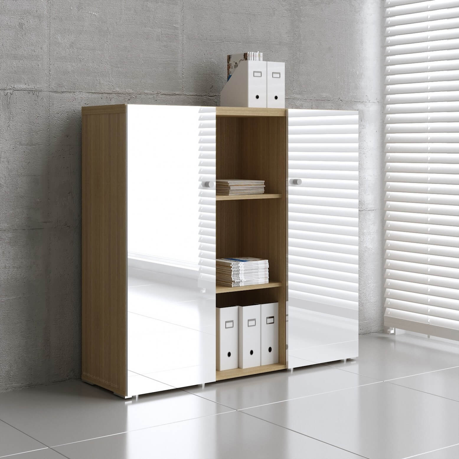 Mito Office Cabinet w/2 Doors