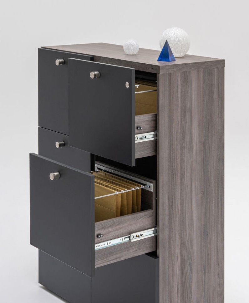 Mito Office Lockable File Cabinet w/6 Drawers