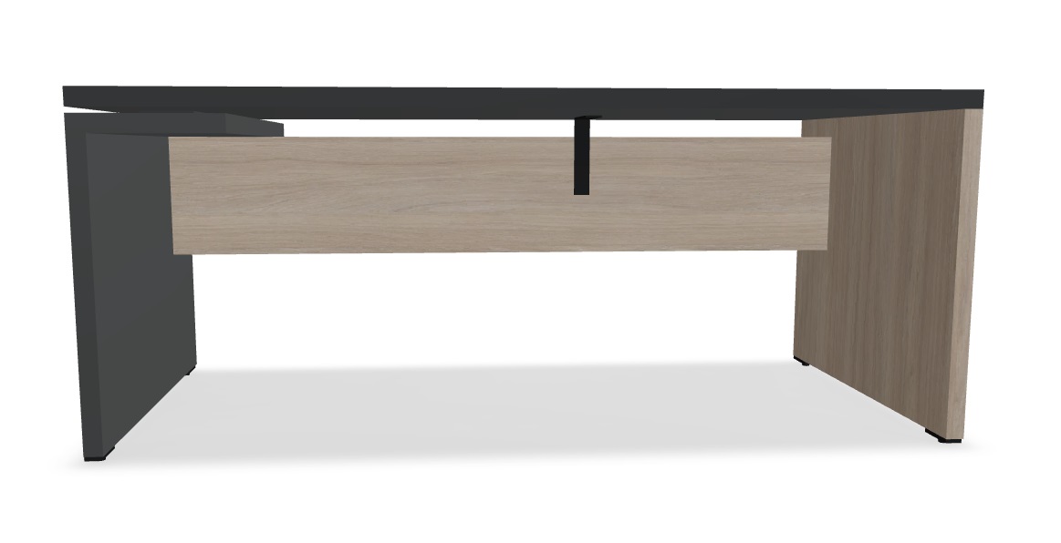 Mito Fenix Office Melamine Executive Straight Desk