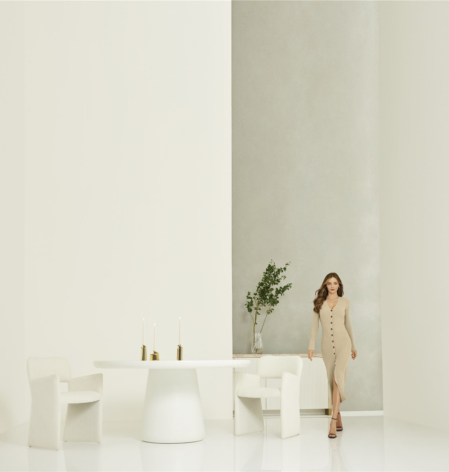 Truffle Round Dining Table