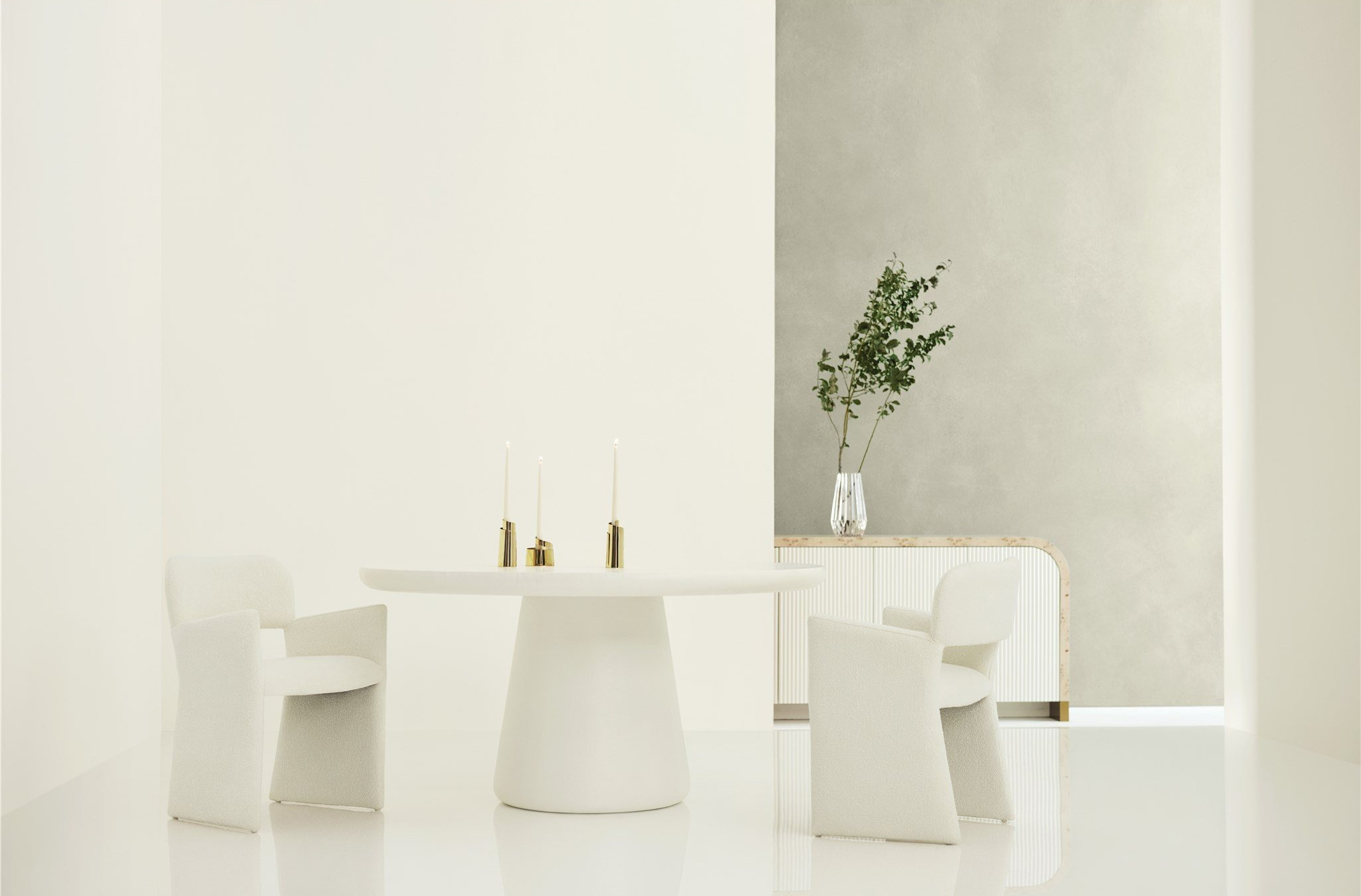 Truffle Round Dining Room Set