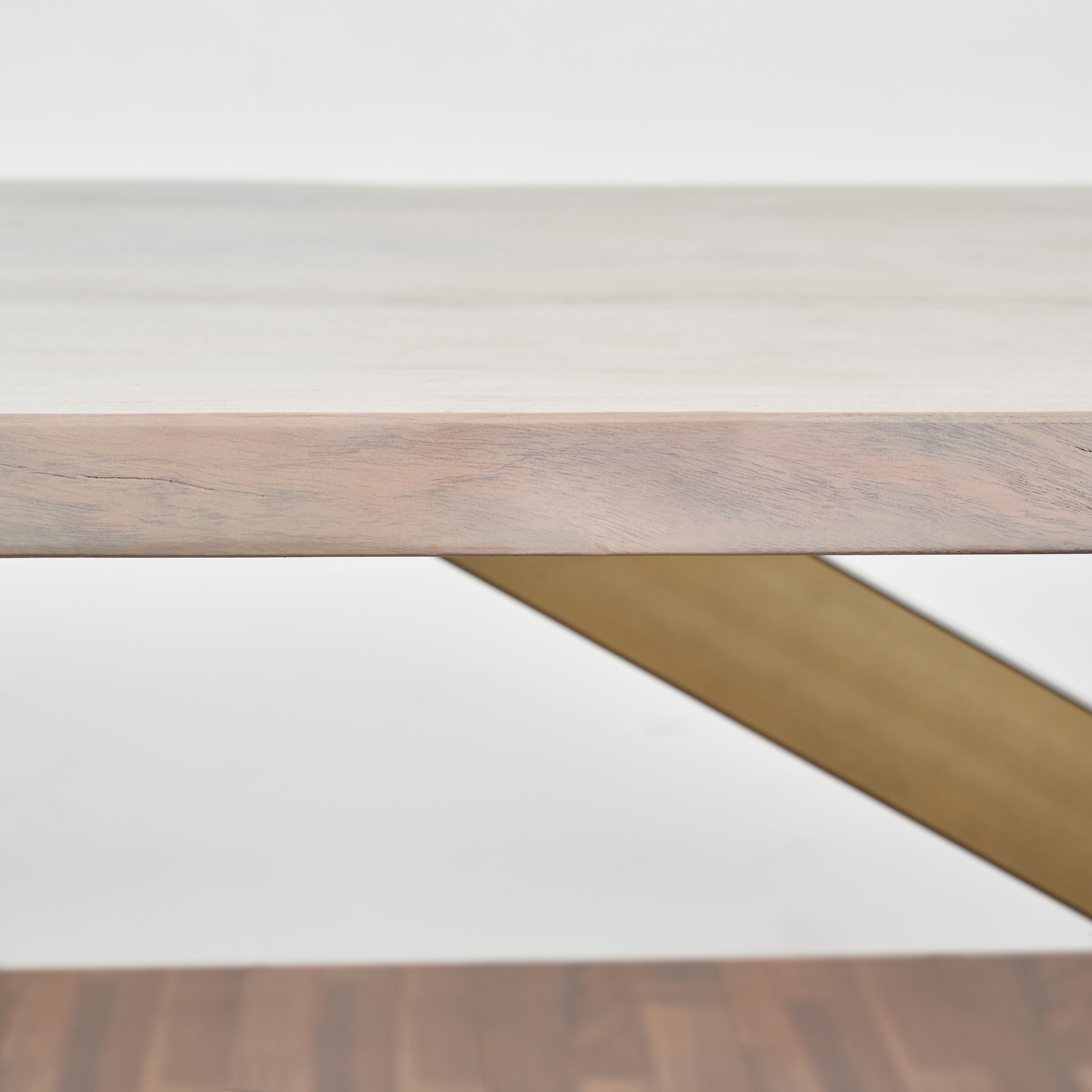 Milano 69" Live Edge Solid Wood Dining Table with Pedestal base