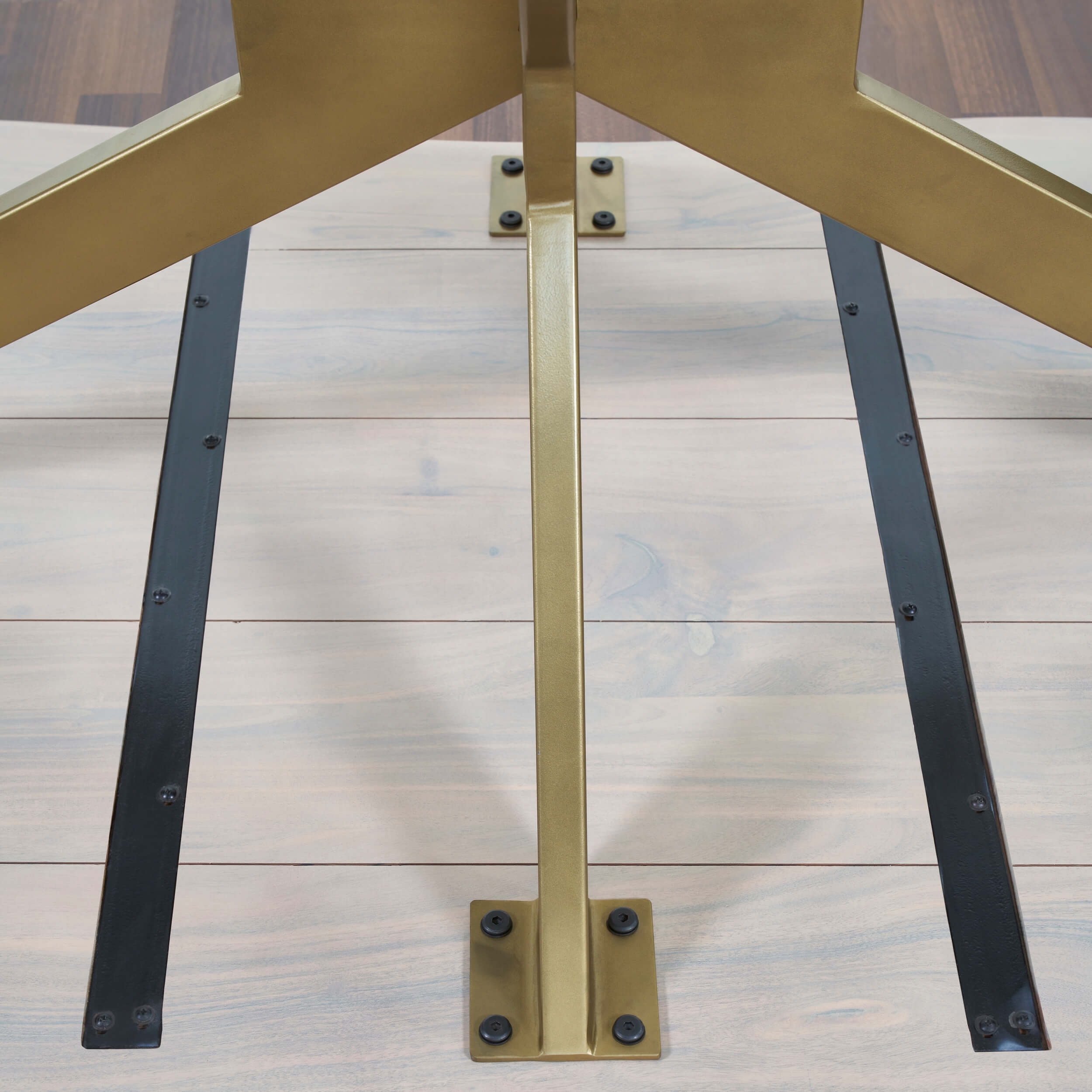 Milano 69" Live Edge Solid Wood Dining Table with Pedestal base
