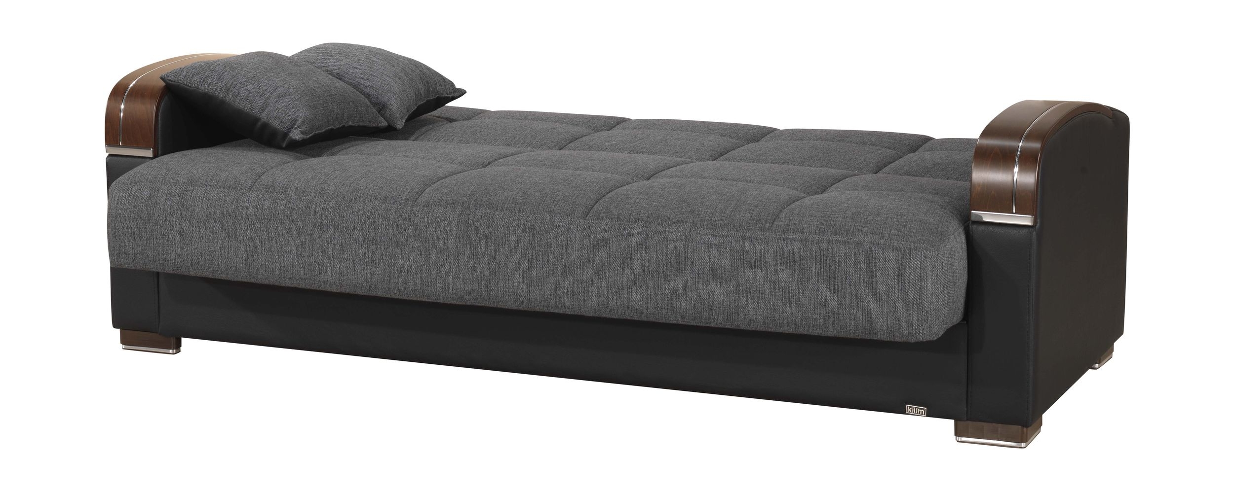 Palu Brown 3-Seater Sofa Bed