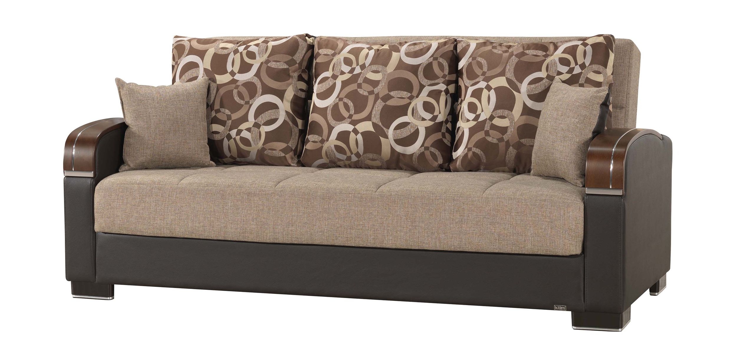 SM Mobimax Fabric/PU Sleeper Sofa