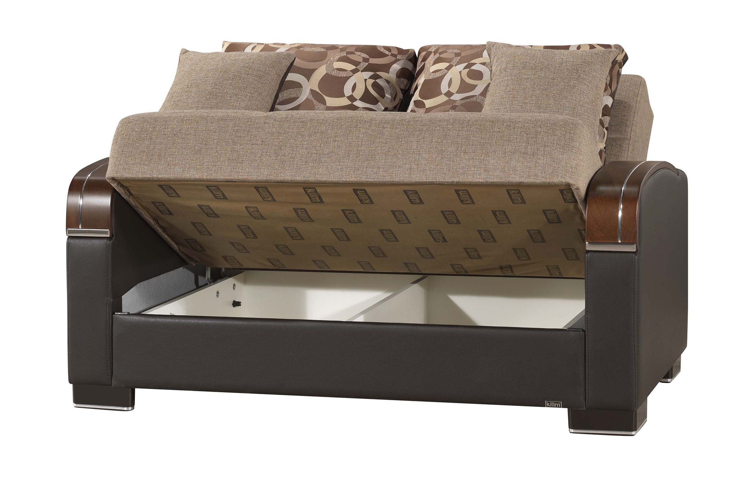 Casamode Sleep Plus Brown Loveseat Sleeper