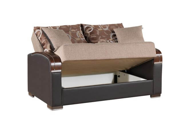 Mobimax PU/Fabric Convertible Living Room Set