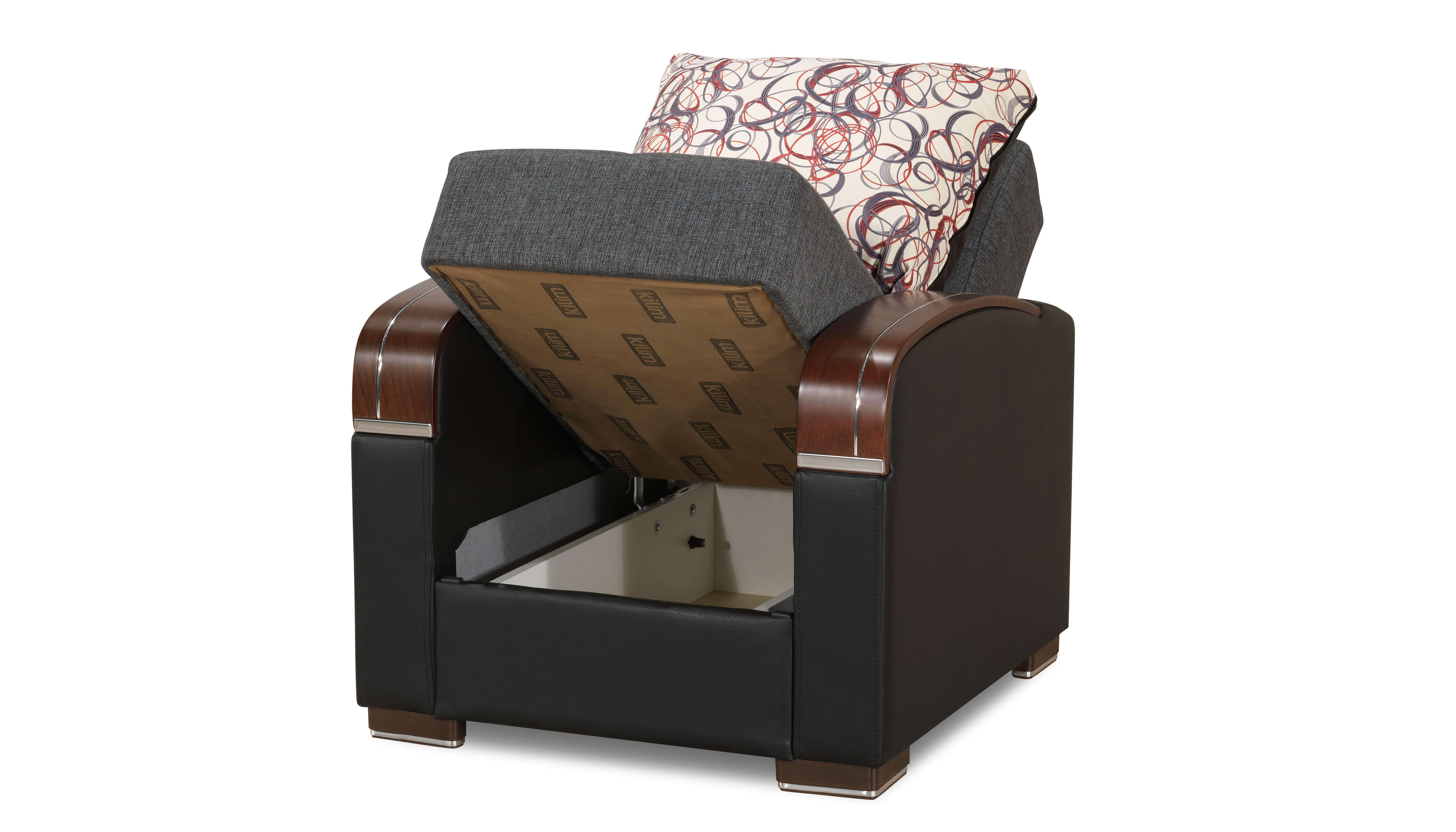 Mobimax PU/Fabric Convertible Living Room Set
