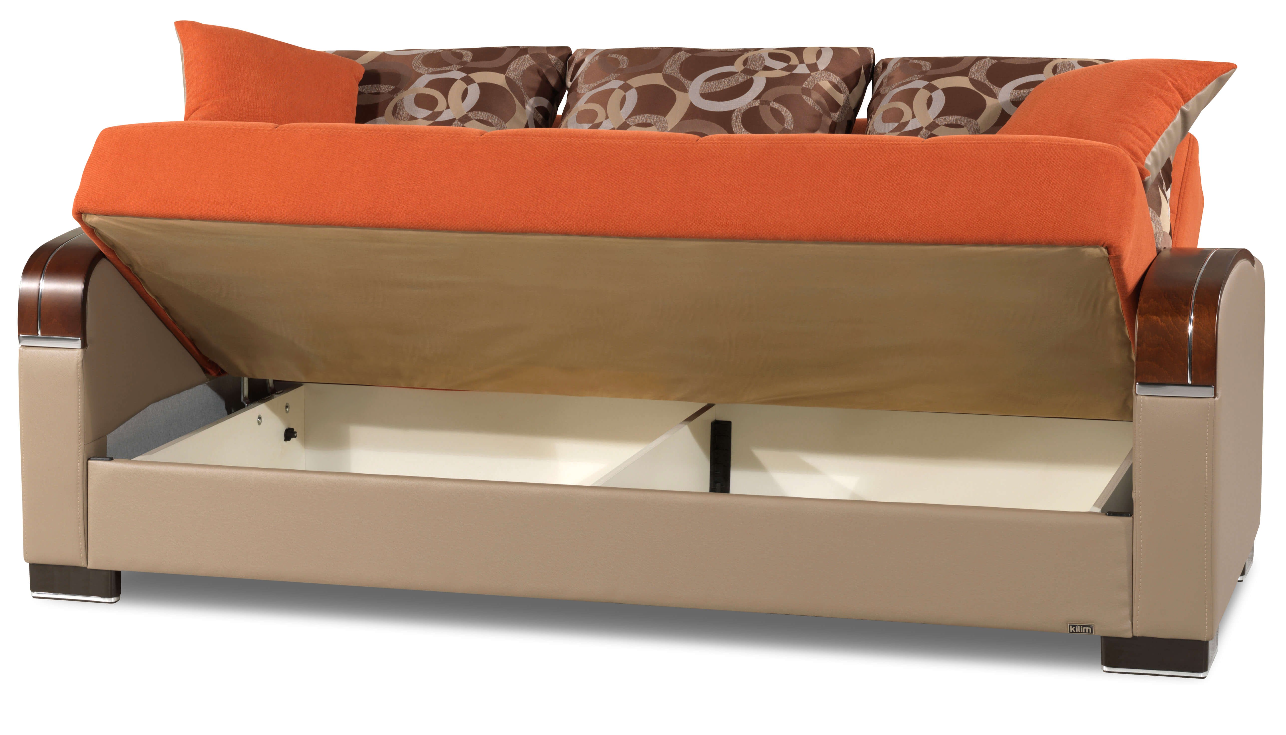 Mobimax Sofa, Orange by Casamode