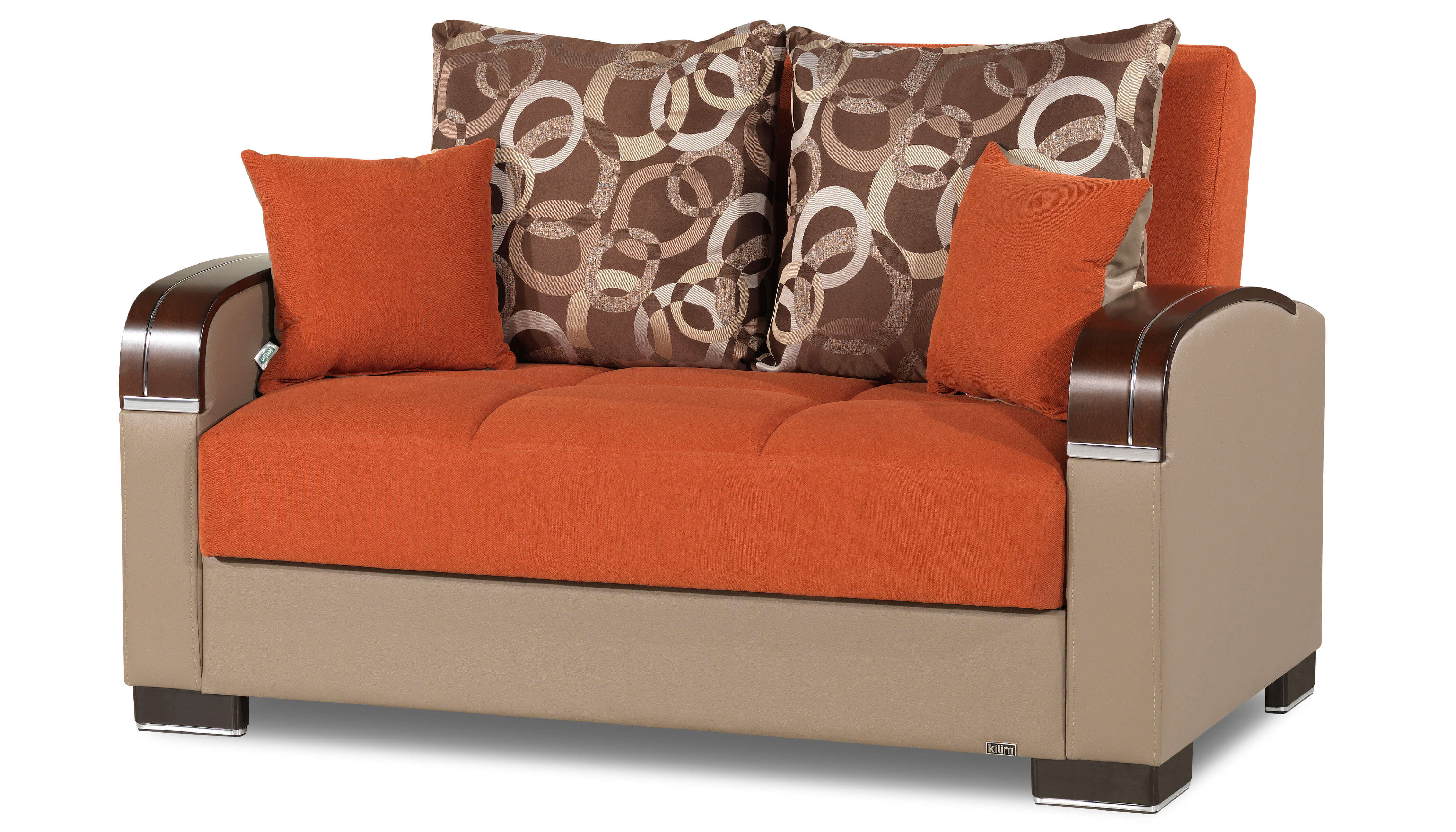 Mobimax PU/Fabric Convertible Living Room Set