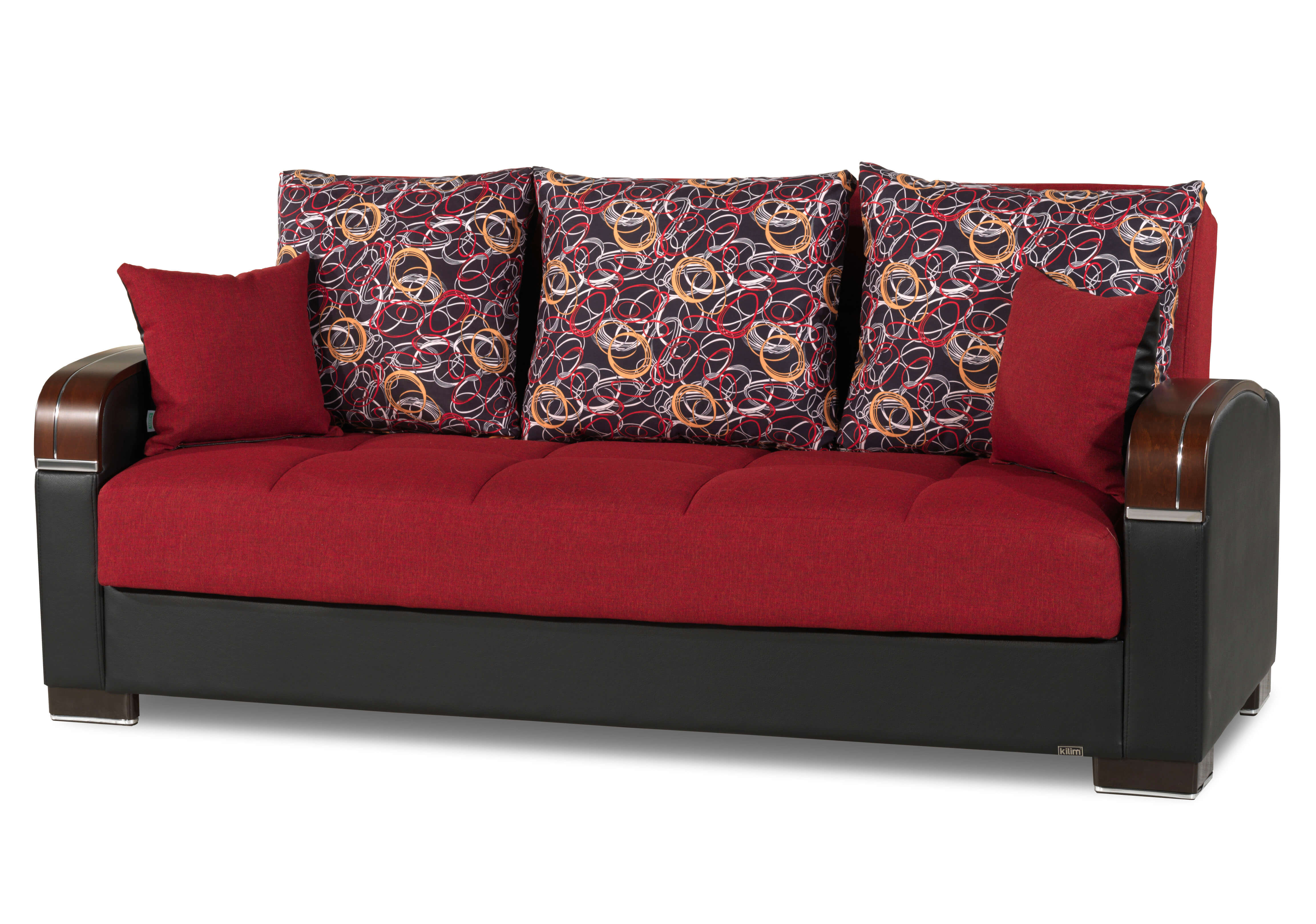 Mobimax PU/Fabric Convertible Living Room Set