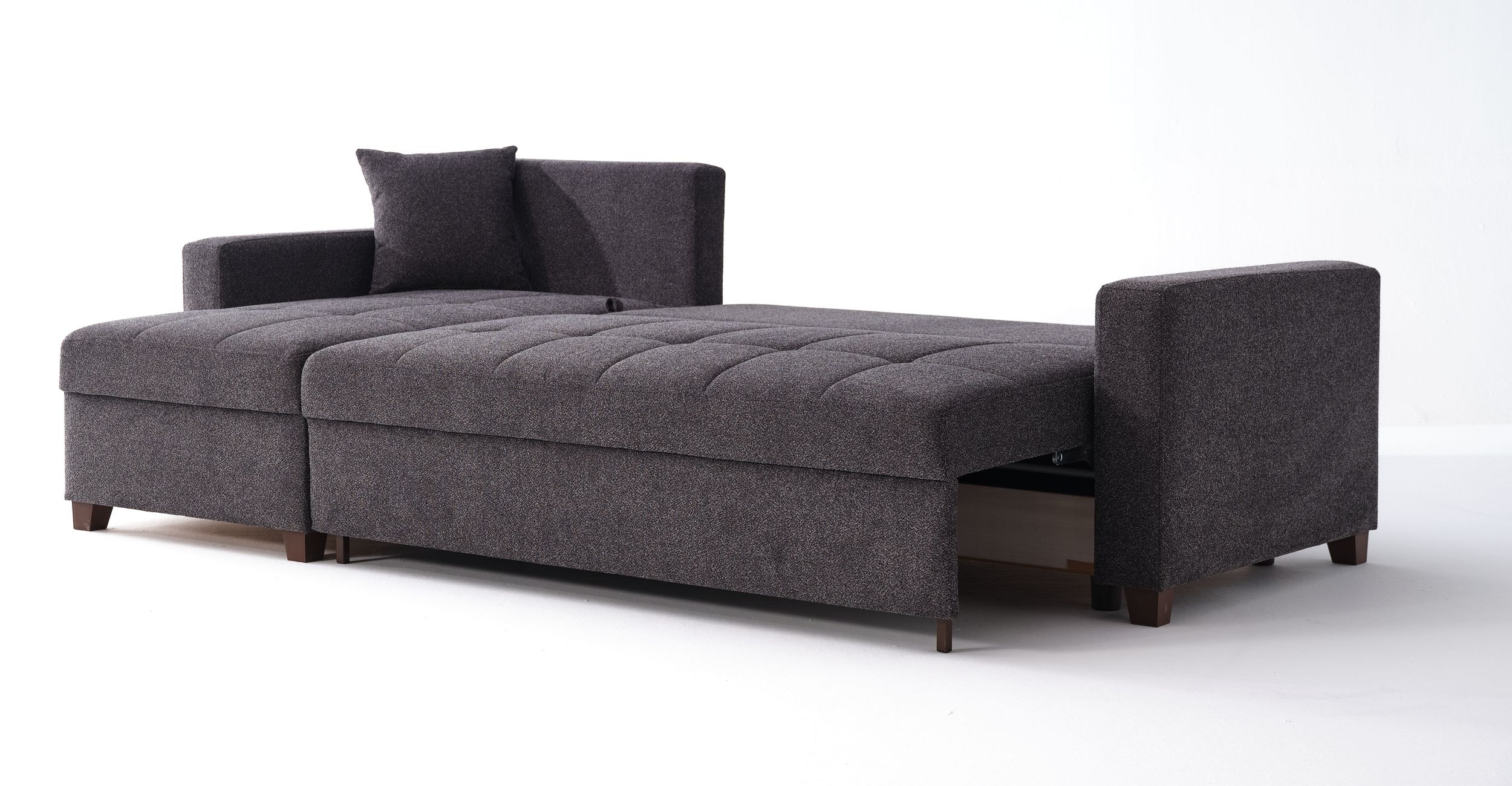 Bellona Mocca Reversible Queen Sleeper Sofa