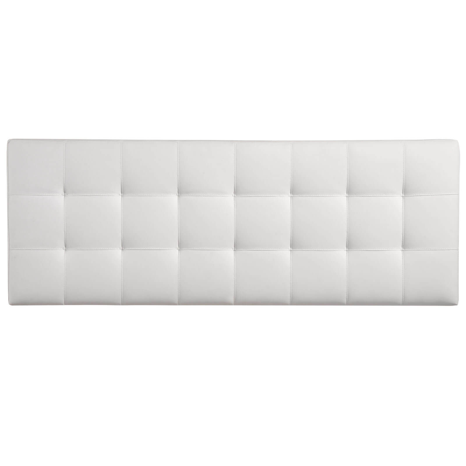 Lily King Vinyl Headboard, White by Modway Furniture