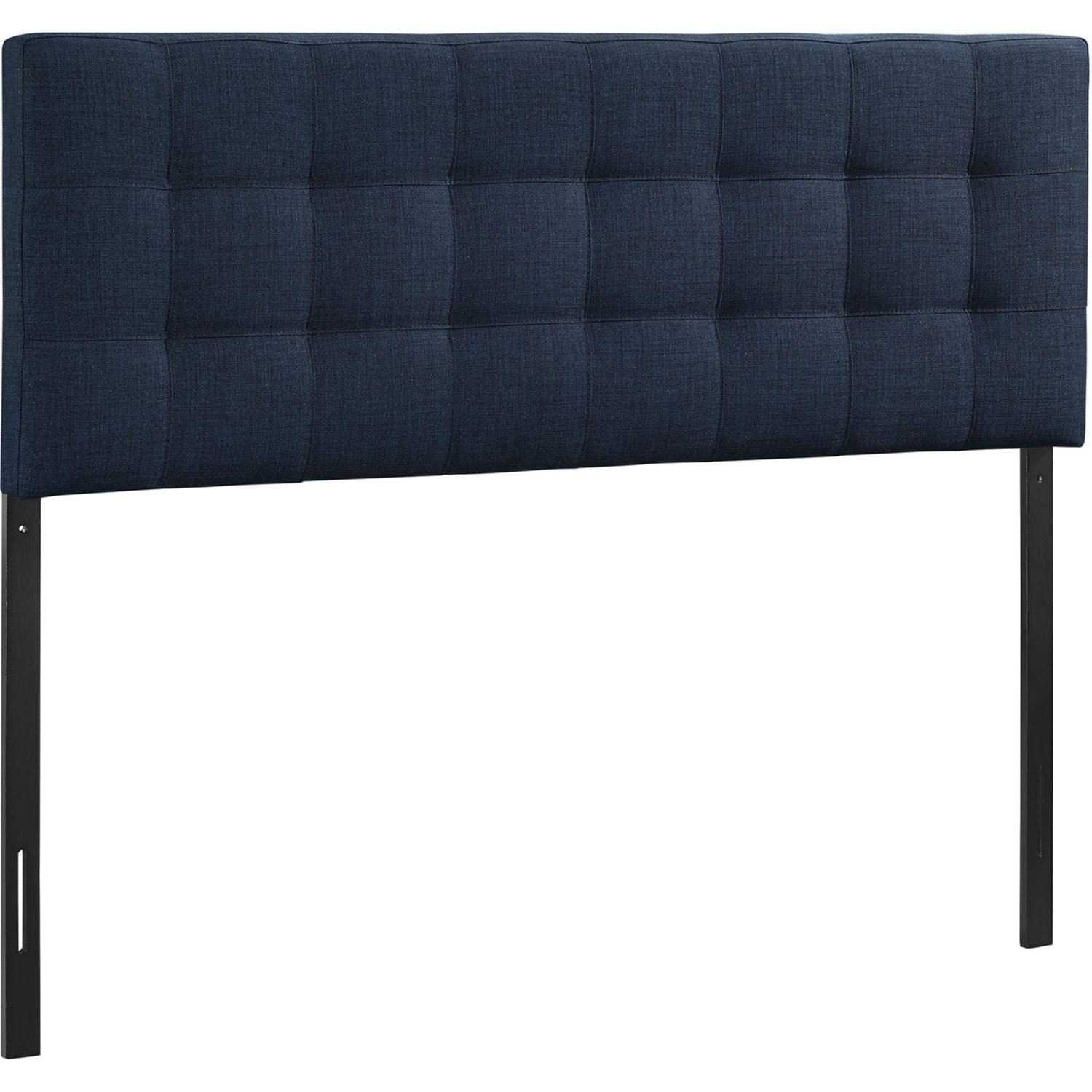 Lily Full Fabric Headboard, Navy by Modway Furniture