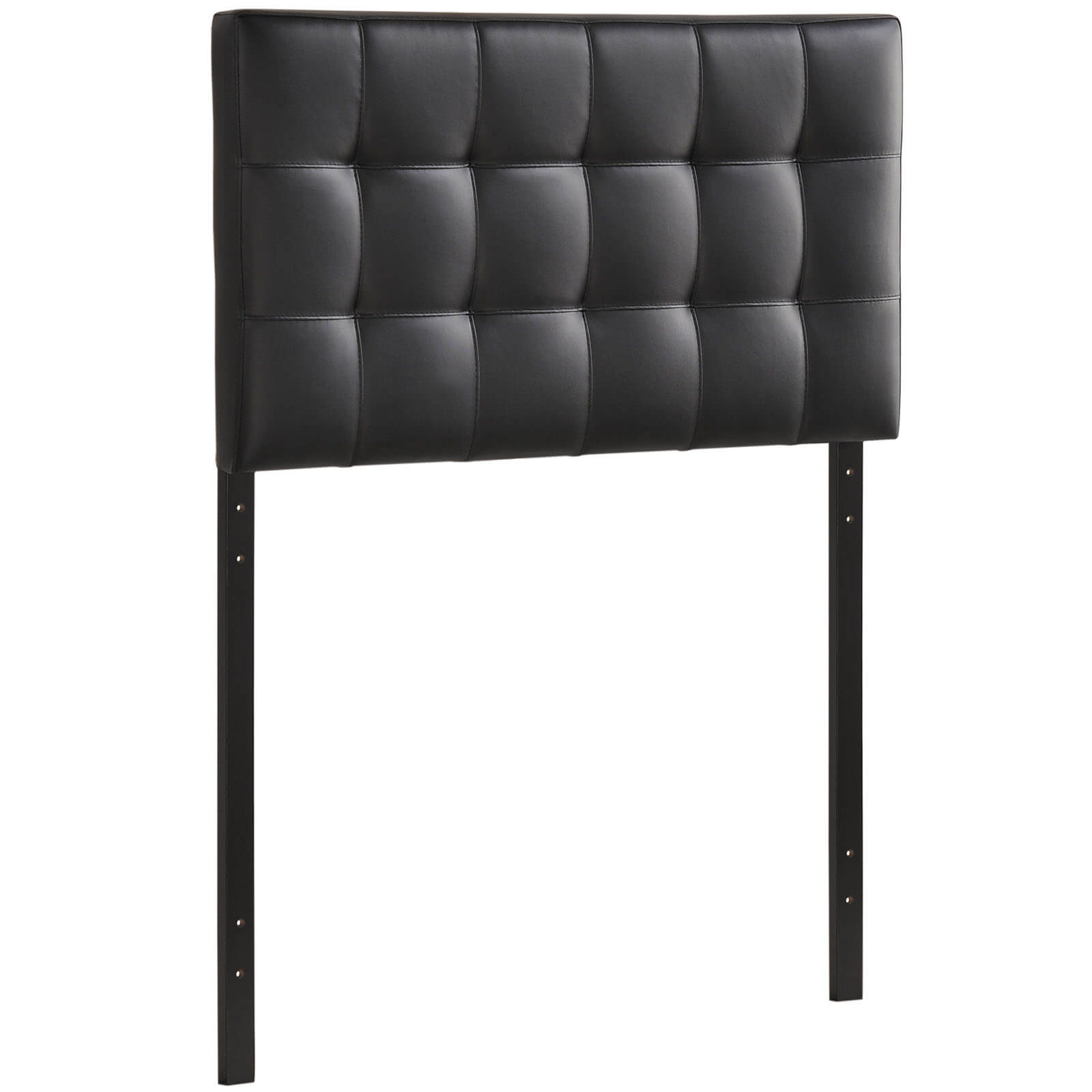 Lily Twin Vinyl Headboard, Black by Modway Furniture