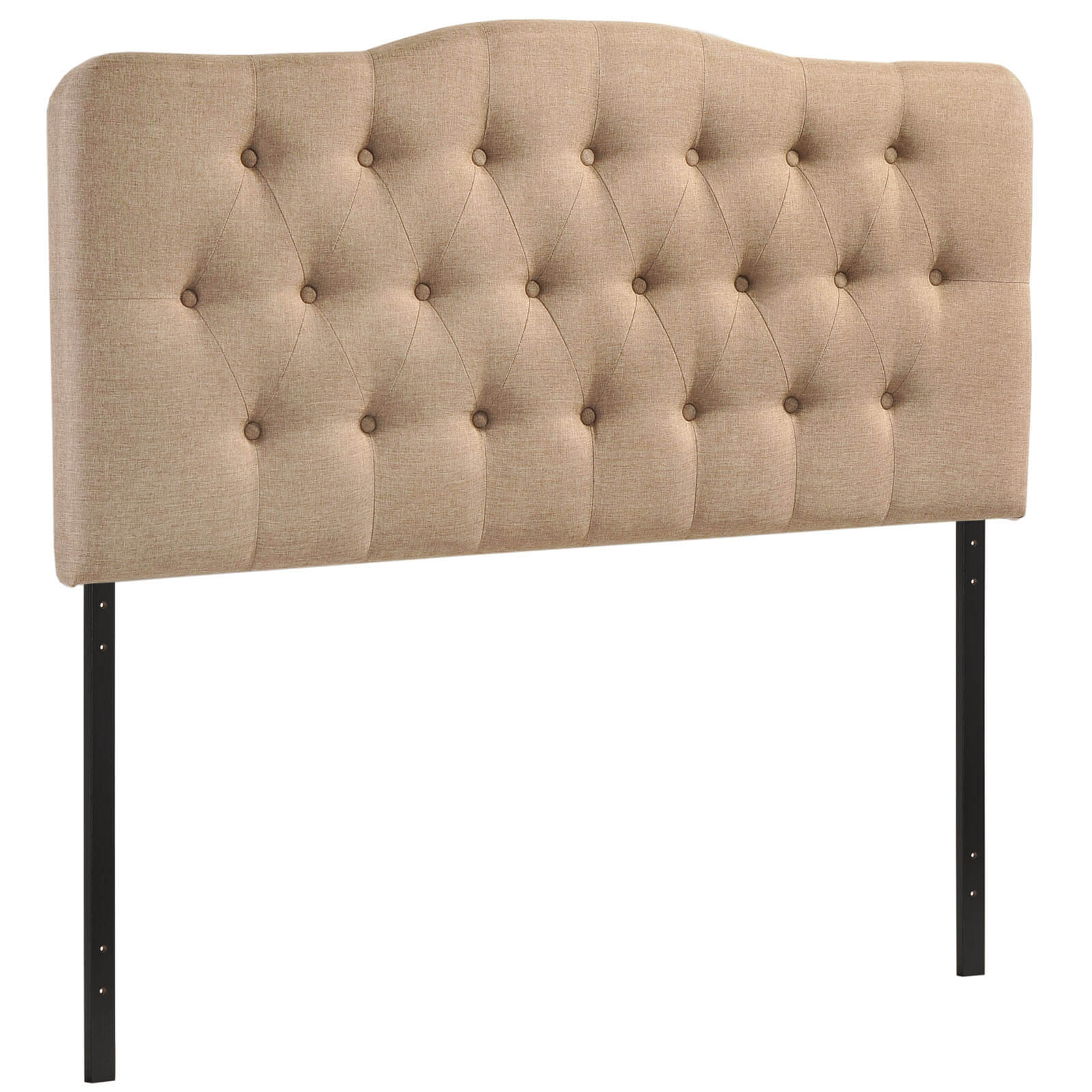 Annabel Queen Fabric Headboard, Beige by Modway Furniture