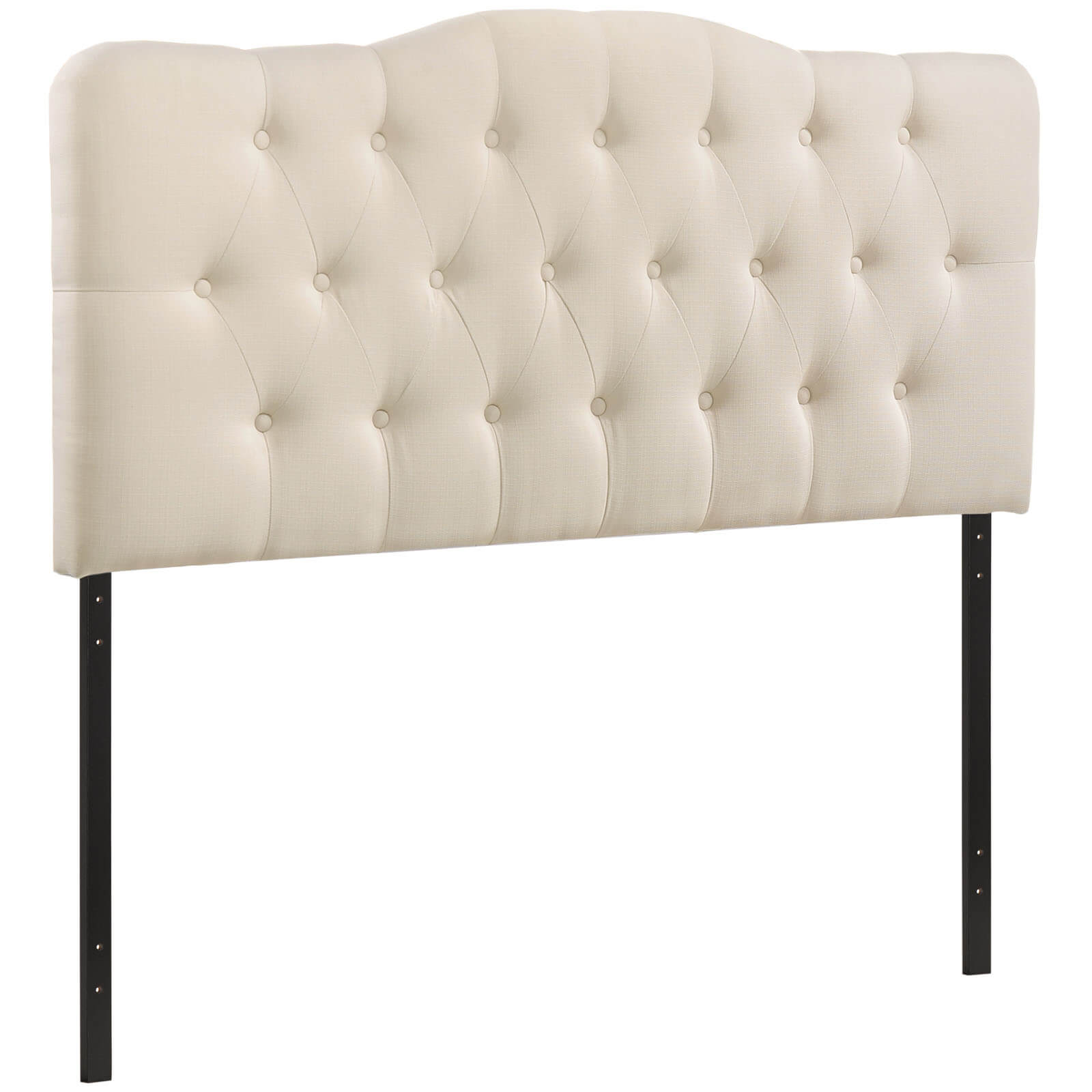 Annabel Queen Fabric Headboard, Ivory by Modway Furniture