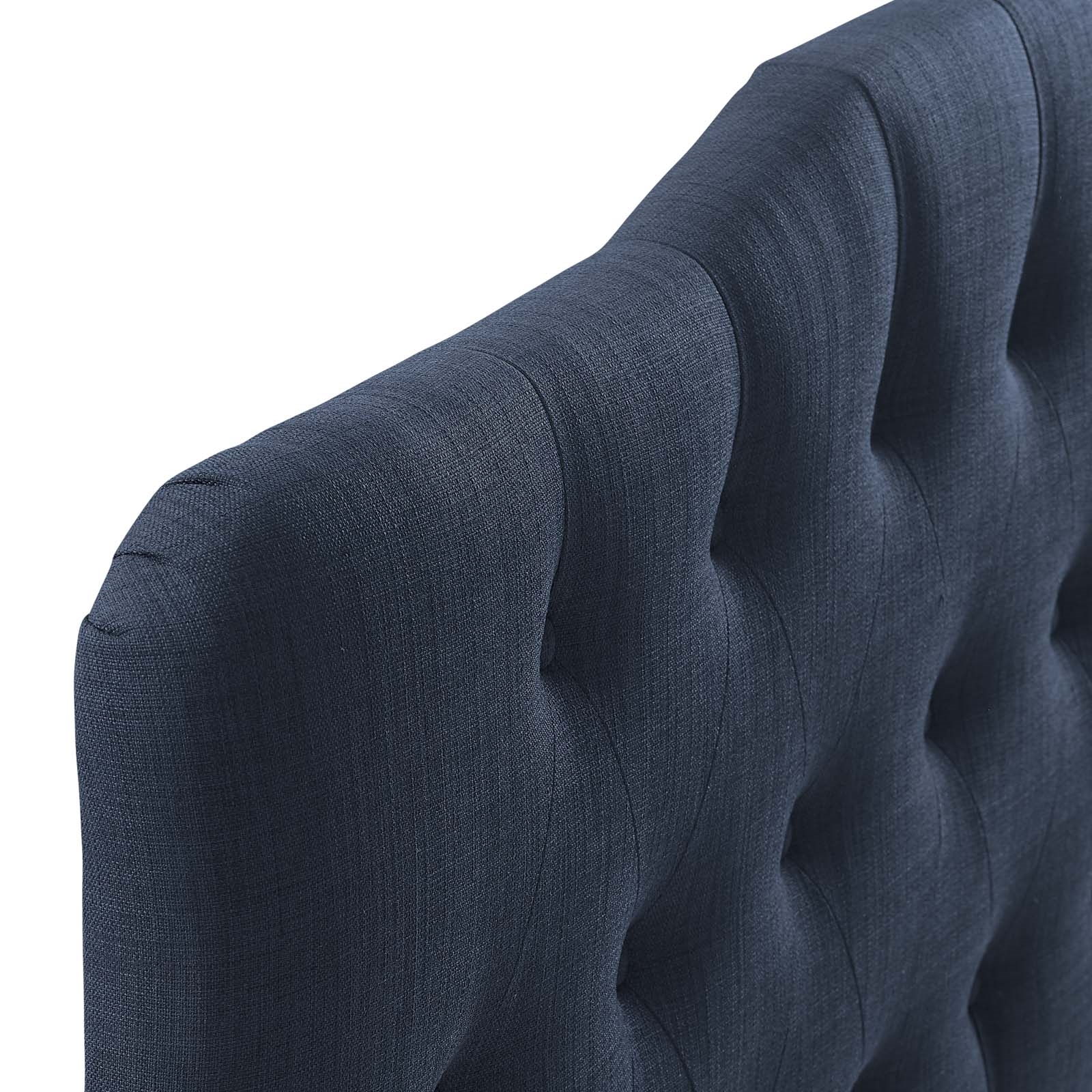 Annabel Queen Fabric Headboard, Navy by Modway Furniture