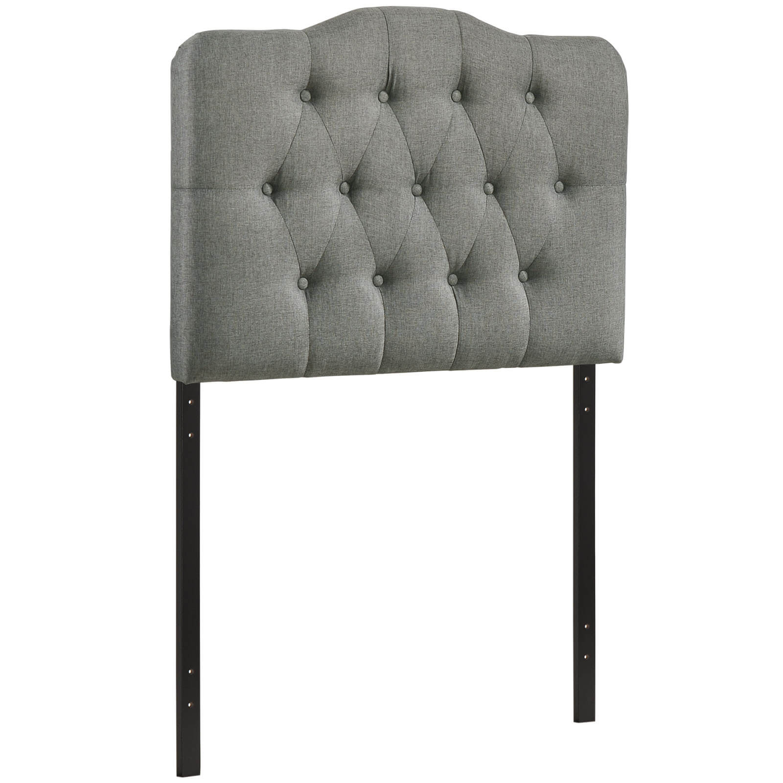 Annabel Twin Fabric Headboard, Gray by Modway Furniture