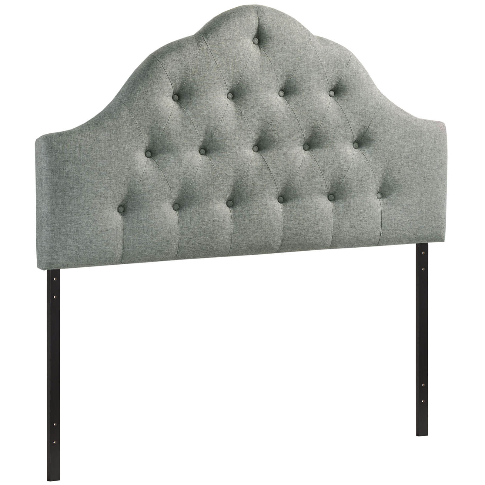 Sovereign King Fabric Headboard, Gray by Modway Furniture