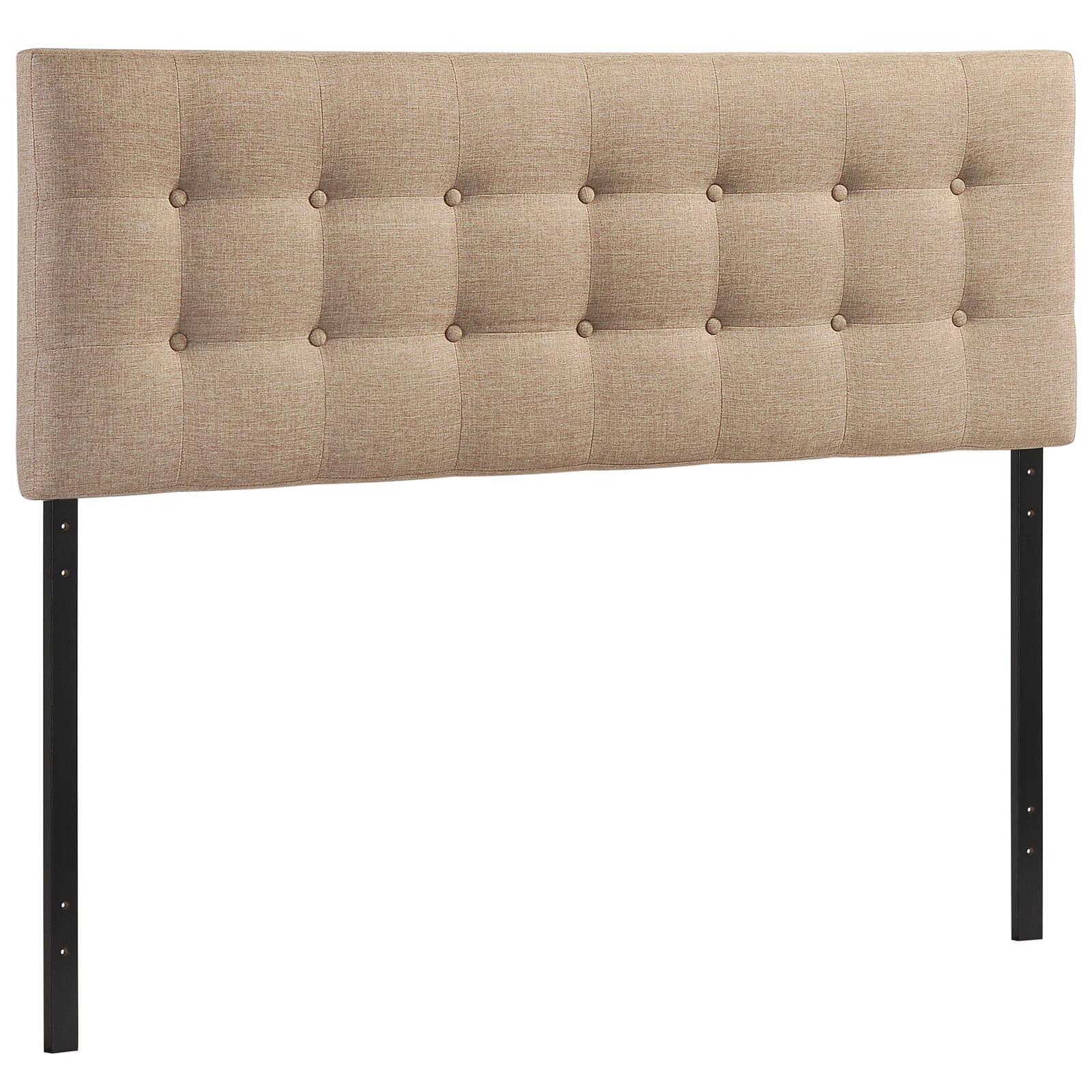 Emily Queen Fabric Headboard, Beige by Modway Furniture