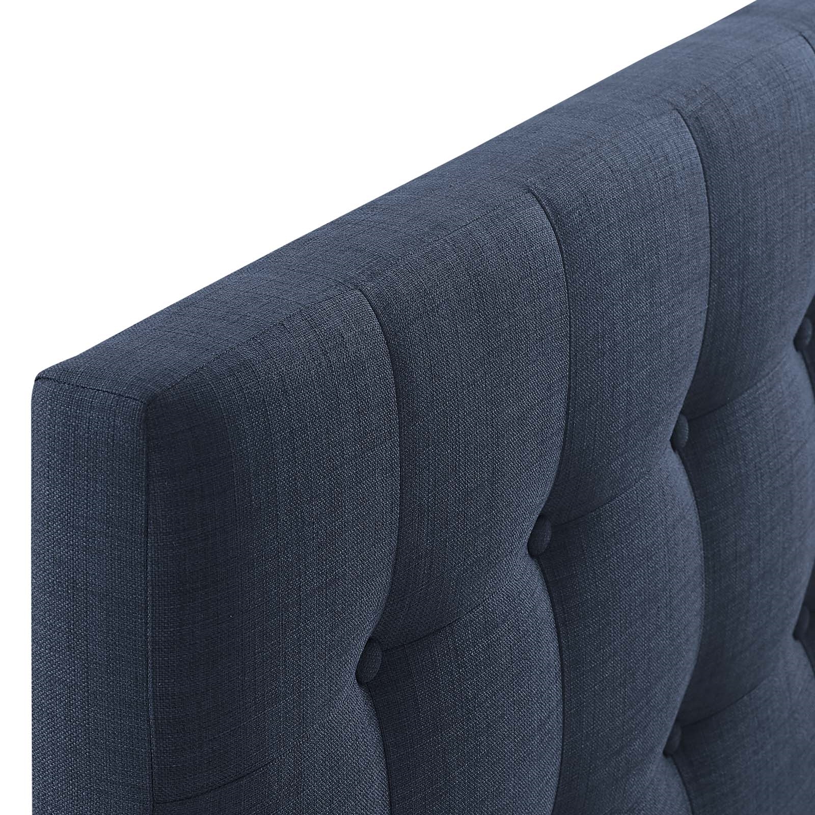 Emily Queen Fabric Headboard, Navy by Modway Furniture