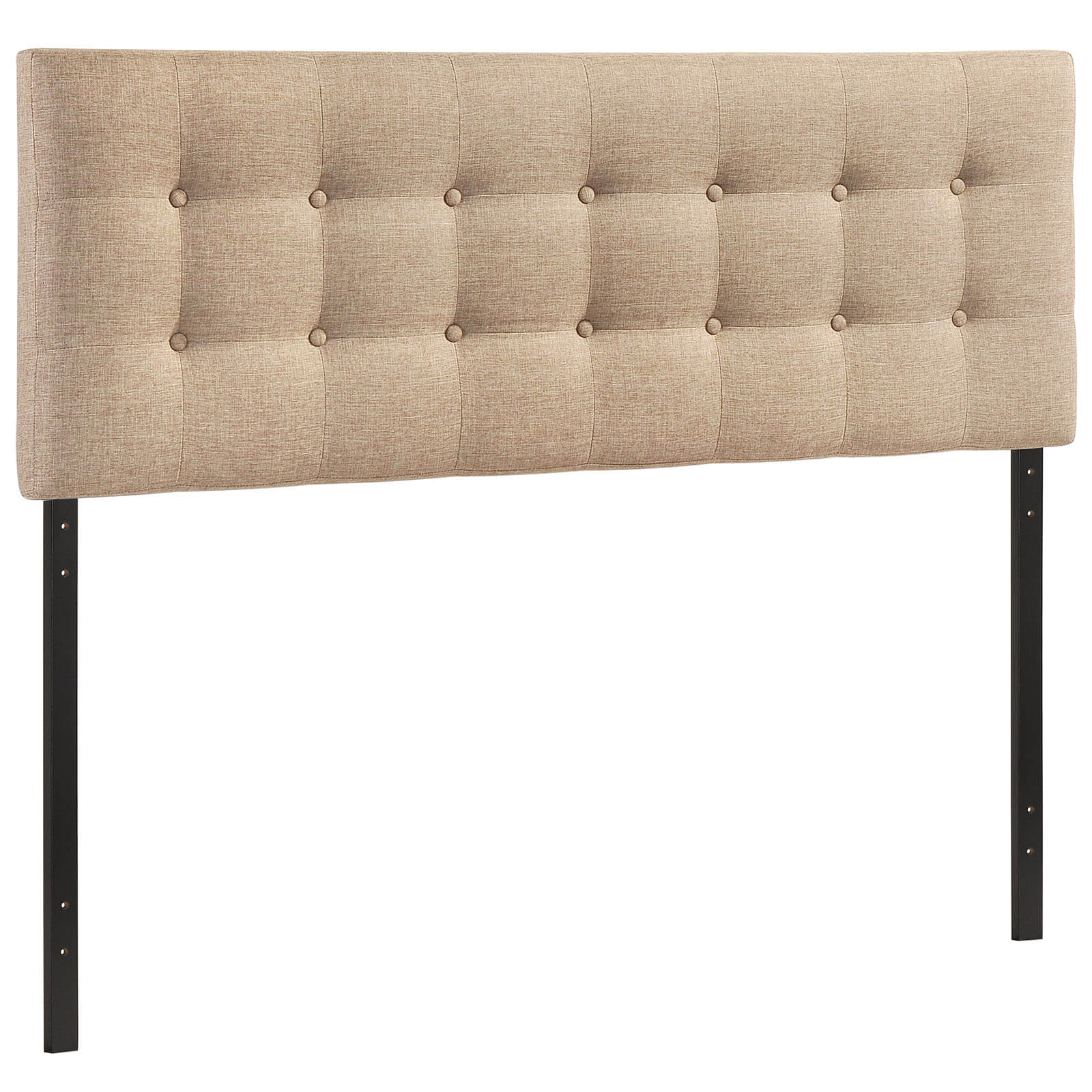 Emily King Fabric Headboard, Beige by Modway Furniture
