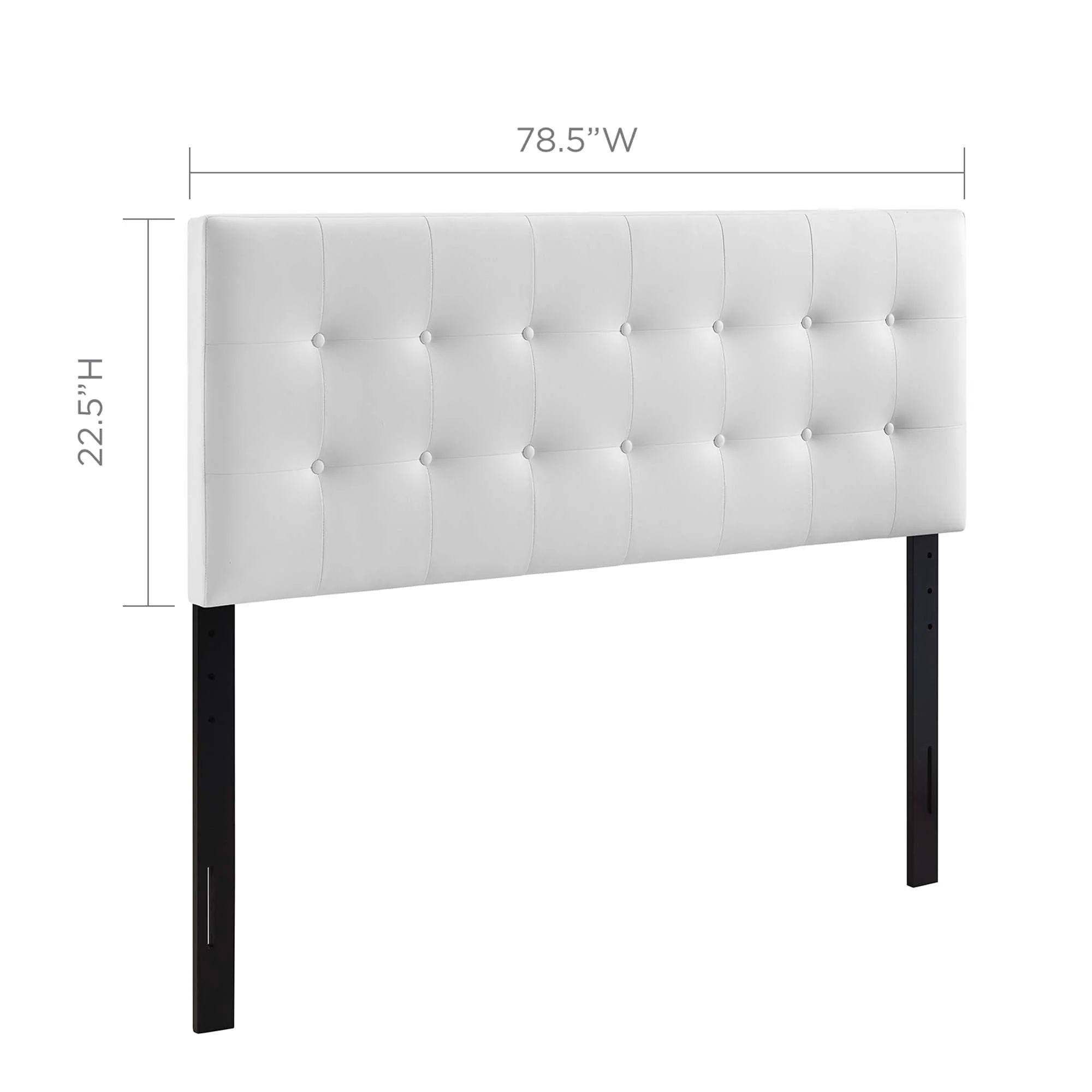 Emily King Vinyl Headboard
